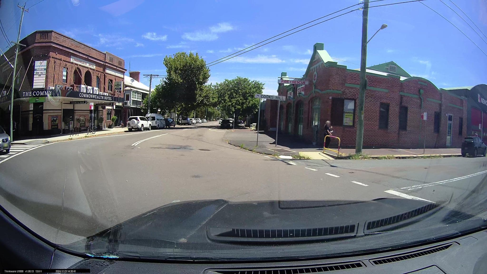 Street view near Commonwealth Hotel Newcastle, Cooks Hill — © maxim752 (CC BY-SA · Mapillary)