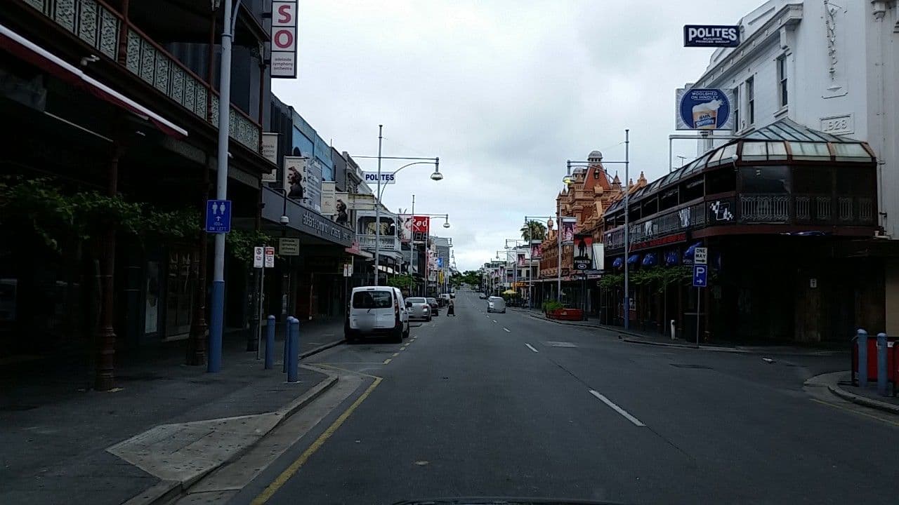 Street view near Plaza Hotel, Adelaide — © didz (CC BY-SA · Mapillary)