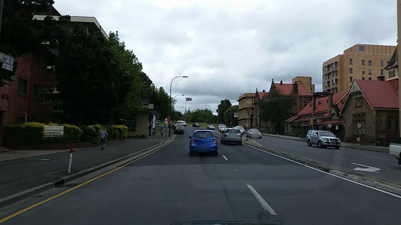 Street view near Greenways Apartments, North Adelaide — © didz (CC BY-SA · Mapillary)
