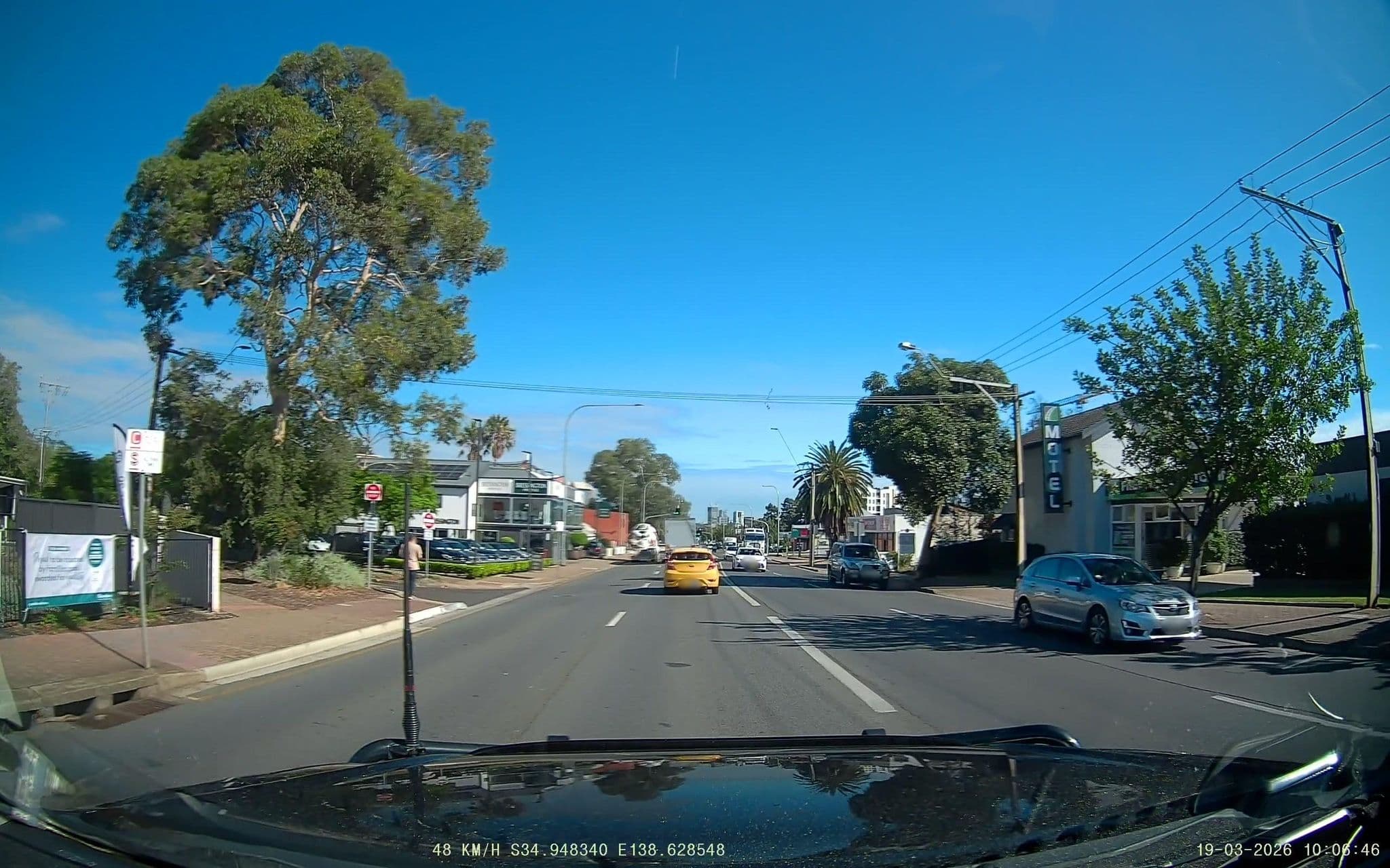 Street view near Frewville Motor Inn, Fullarton — © fizzie (CC BY-SA · Mapillary)