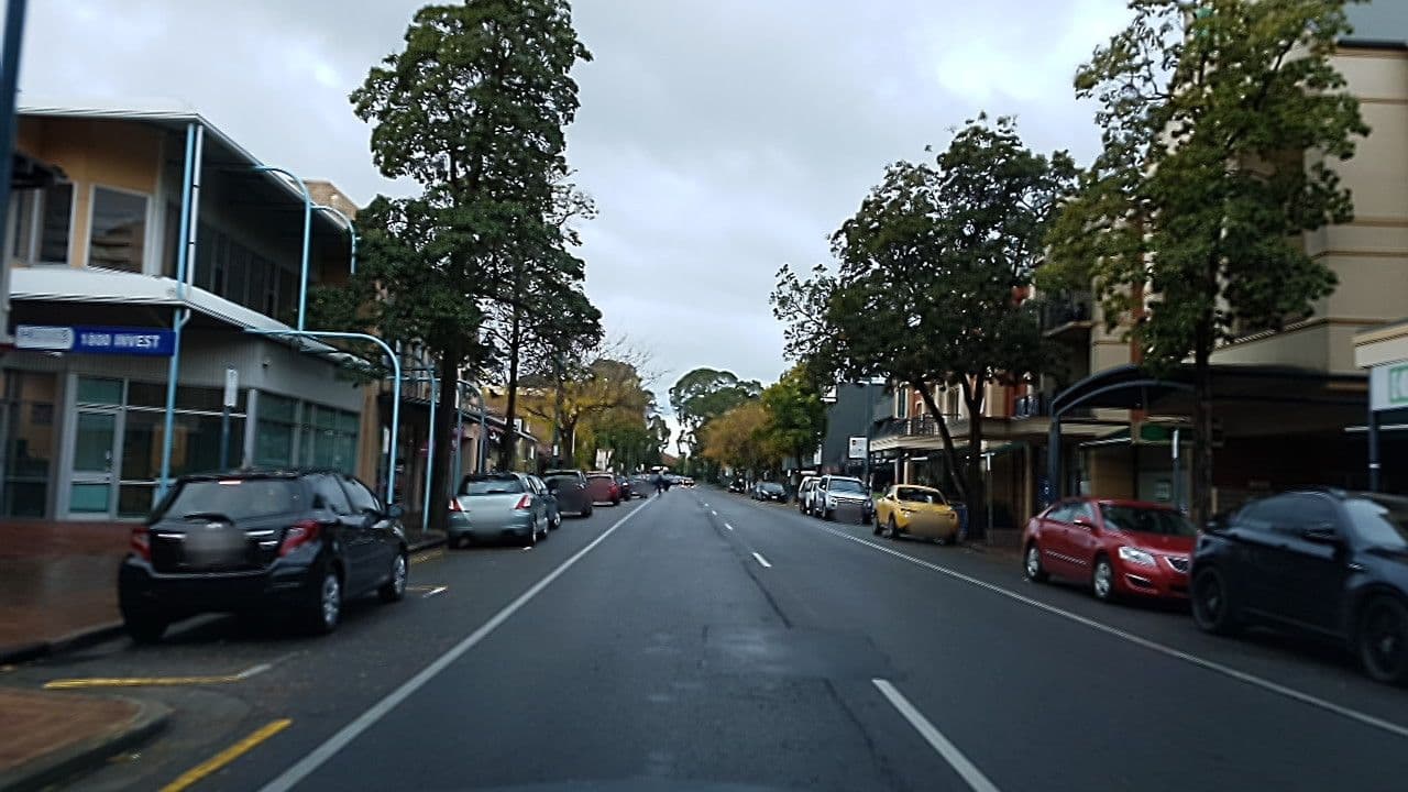 Street view near The Grand Apartments North Adelaide Parking, Gilberton — © didz (CC BY-SA · Mapillary)