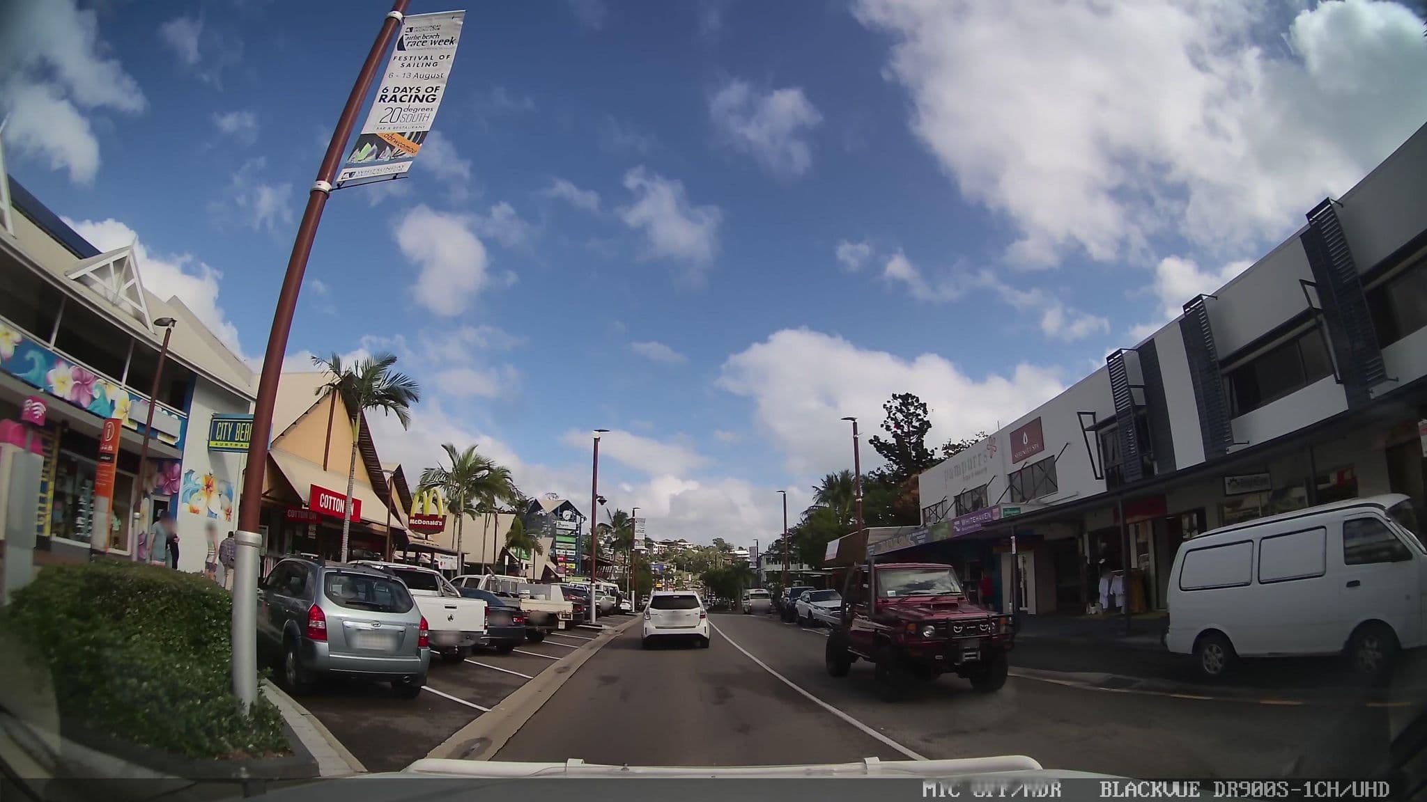 Street view near Whitehaven Beachfront Units, Airlie Beach — © jthnz (CC BY-SA · Mapillary)