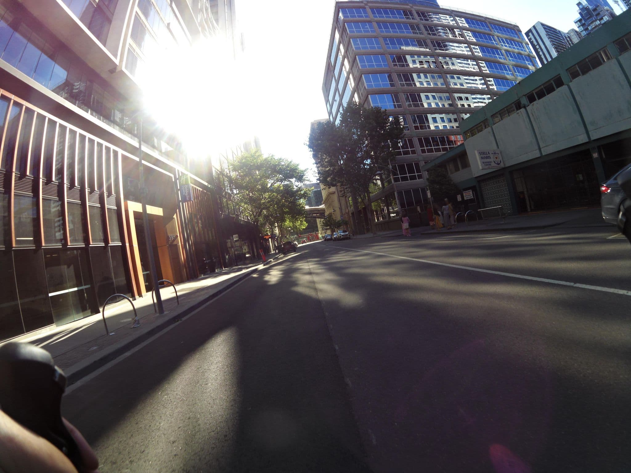 Street view near Holiday Inn Express Melbourne Little Collins by IHG, Docklands — © skillsy (CC BY-SA · Mapillary)