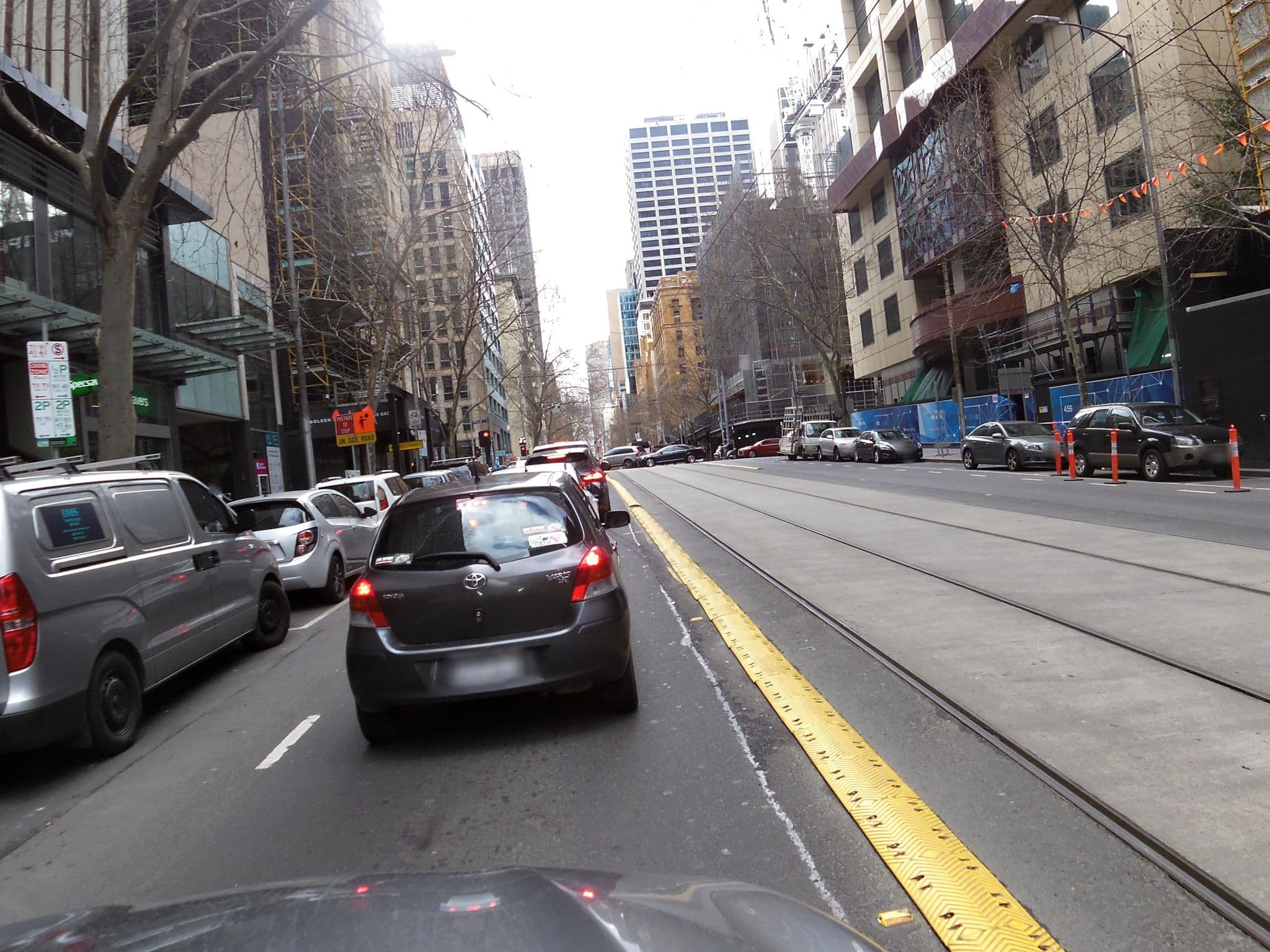 Street view near Oaks Melbourne on Collins Suites, Melbourne — © skillsy (CC BY-SA · Mapillary)