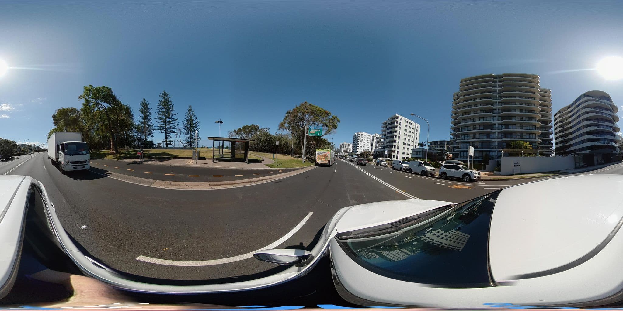 Street view near Seaview Resort Mooloolaba, Mooloolaba — © LukeCWalton (CC BY-SA · Mapillary)