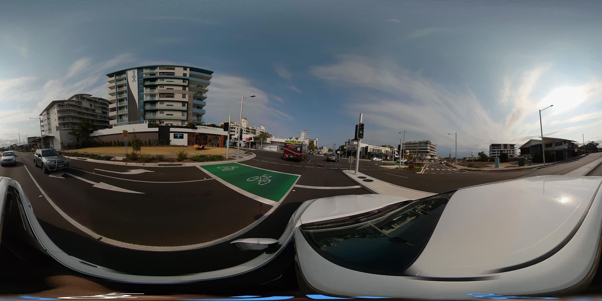 Street view near Direct Collective - Sea Breeze Mooloolaba, Mooloolaba — © LukeCWalton (CC BY-SA · Mapillary)