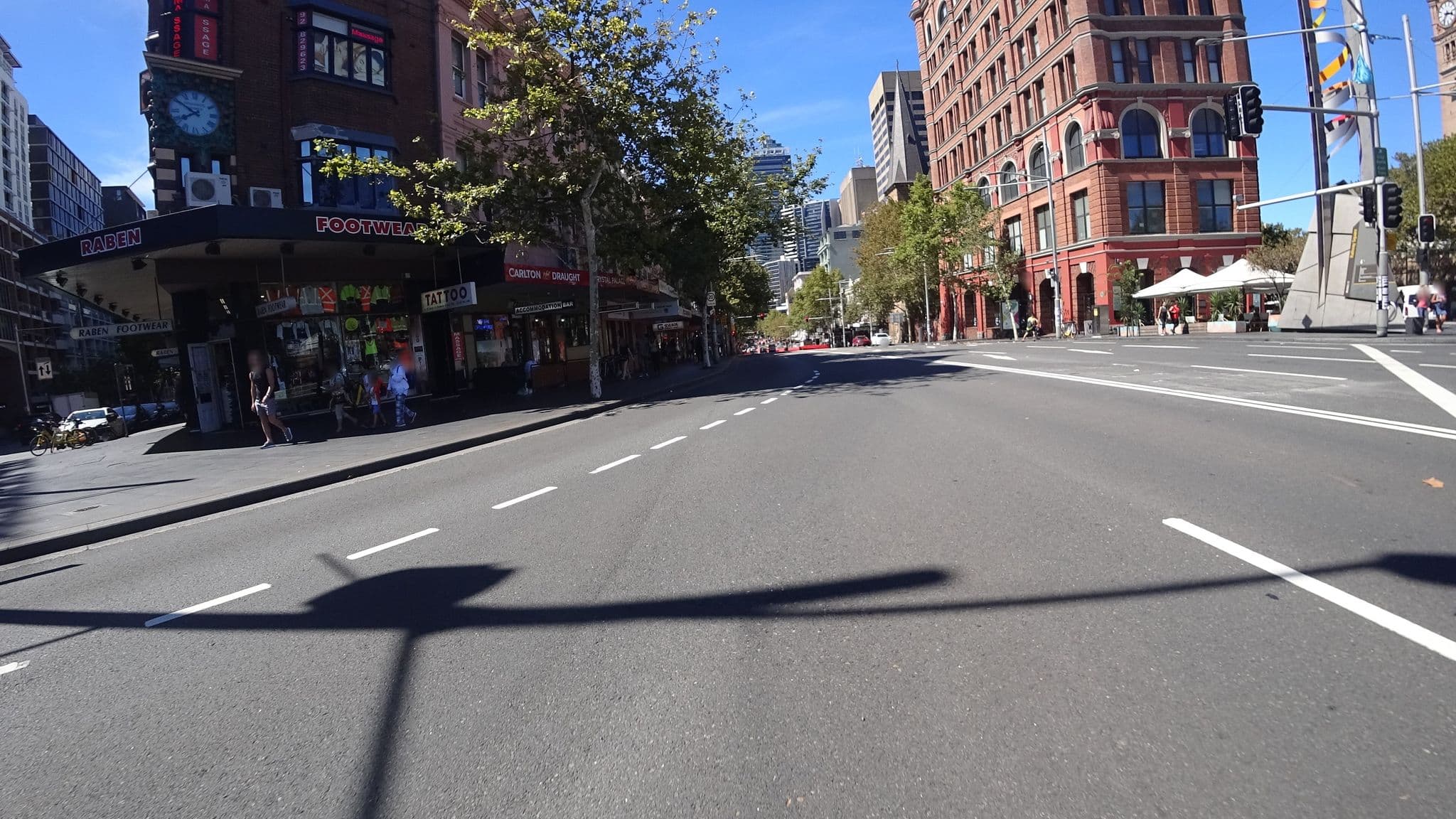Street view near Crystal Palace Hotel, Haymarket — © aharvey (CC BY-SA · Mapillary)