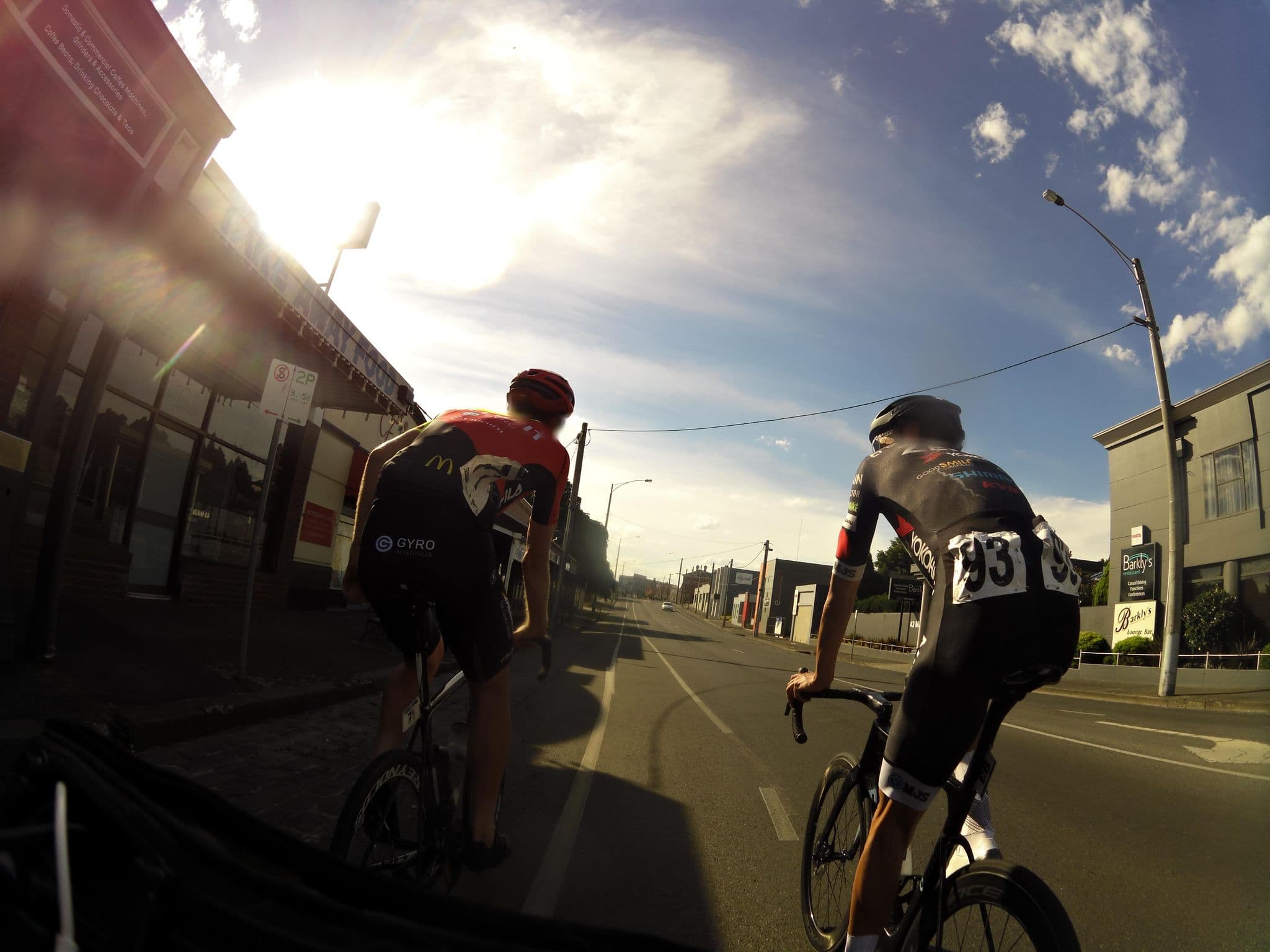 Street view near Barkly Motor Lodge, Ballarat East — © skillsy (CC BY-SA · Mapillary)