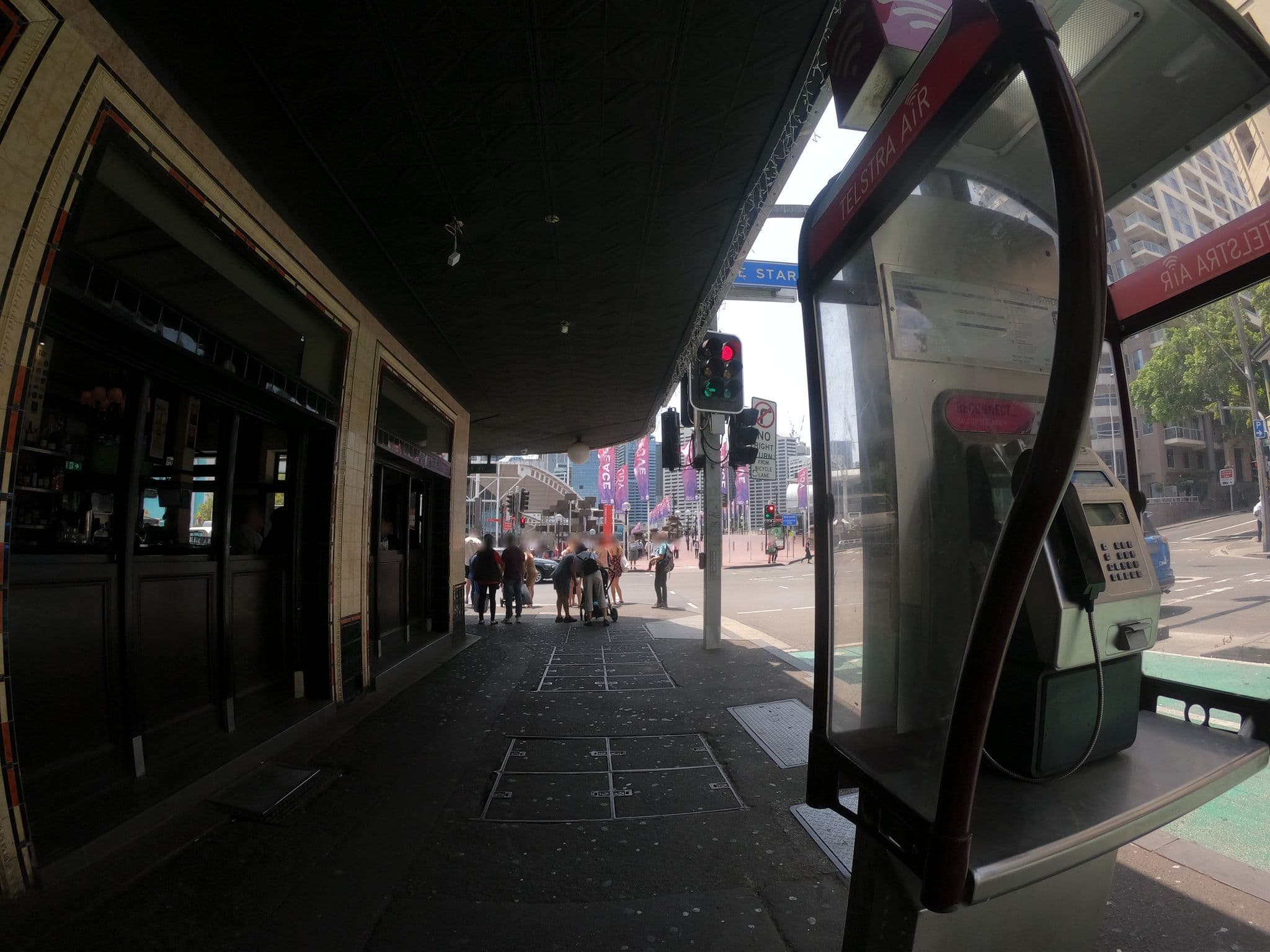 Street view near Aiden Hotel Darling Harbour, Pyrmont — © ozflor (CC BY-SA · Mapillary)