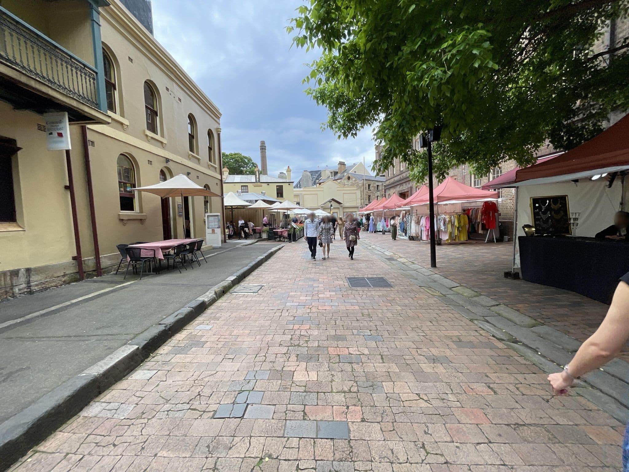 Street view near Sydney Harbour Hotel, The Rocks — © filipb (CC BY-SA · Mapillary)