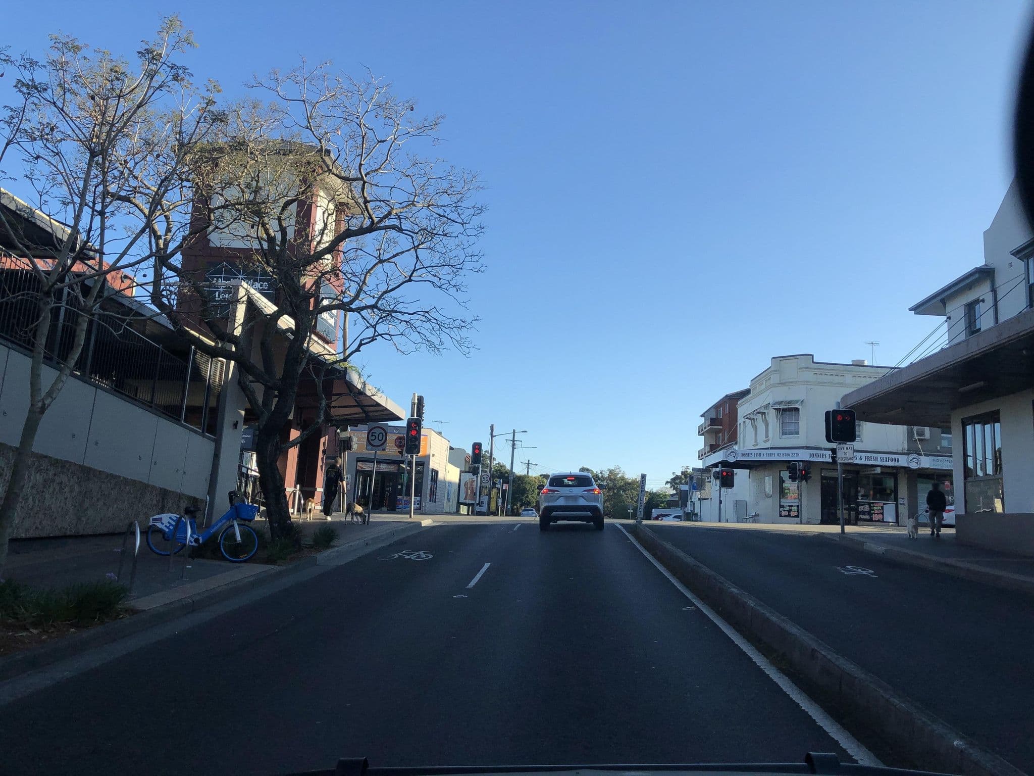 Street view near Milestone Hotel, Leichhardt — © jlstudio (CC BY-SA · Mapillary)
