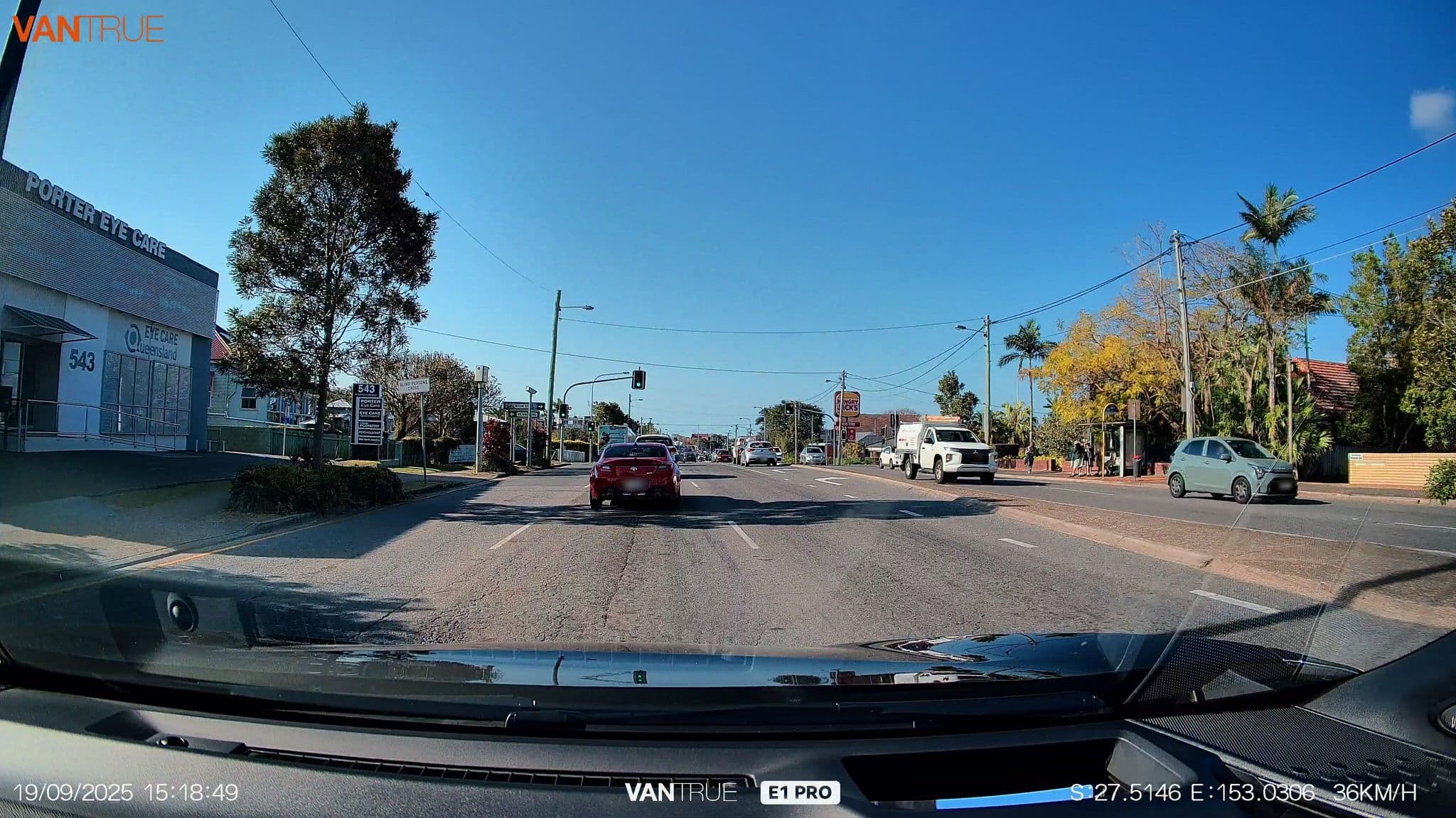 Street view near The Lodge, Annerley — © davidar (CC BY-SA · Mapillary)