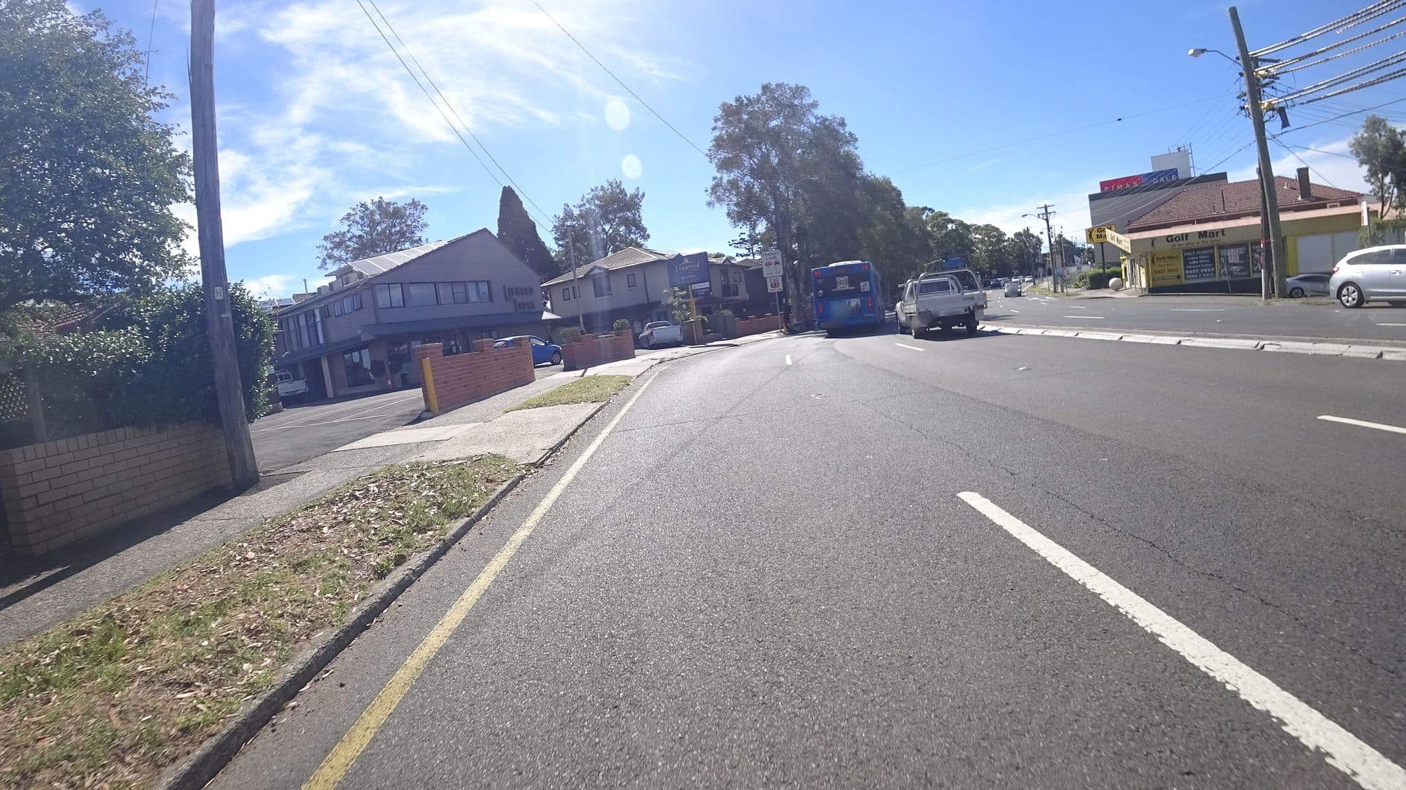 Street view near Linwood Lodge Motel, Artarmon — © aharvey (CC BY-SA · Mapillary)