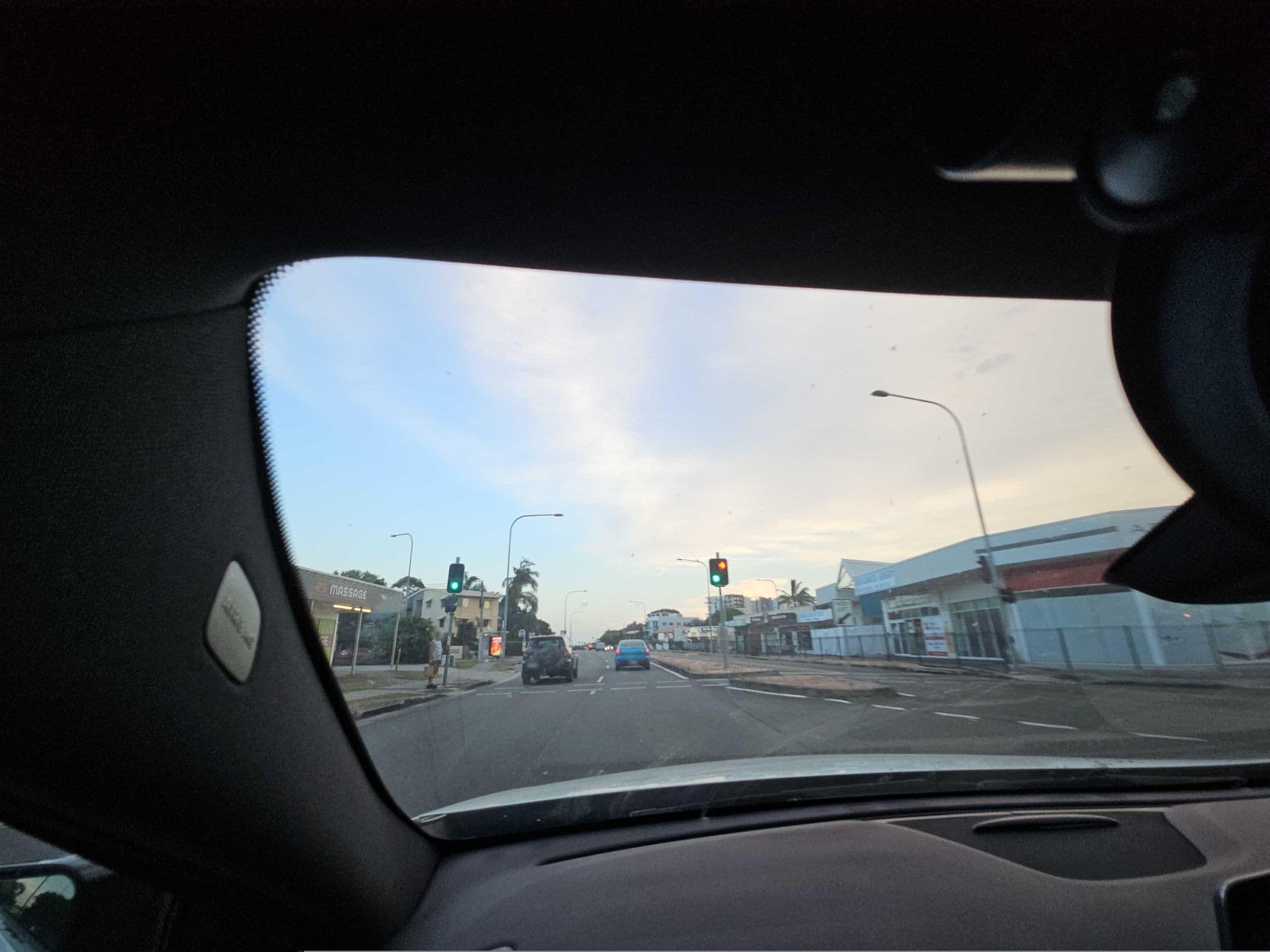 Street view near Aqua Blue Motel, Biggera Waters — © Mooksey (CC BY-SA · Mapillary)