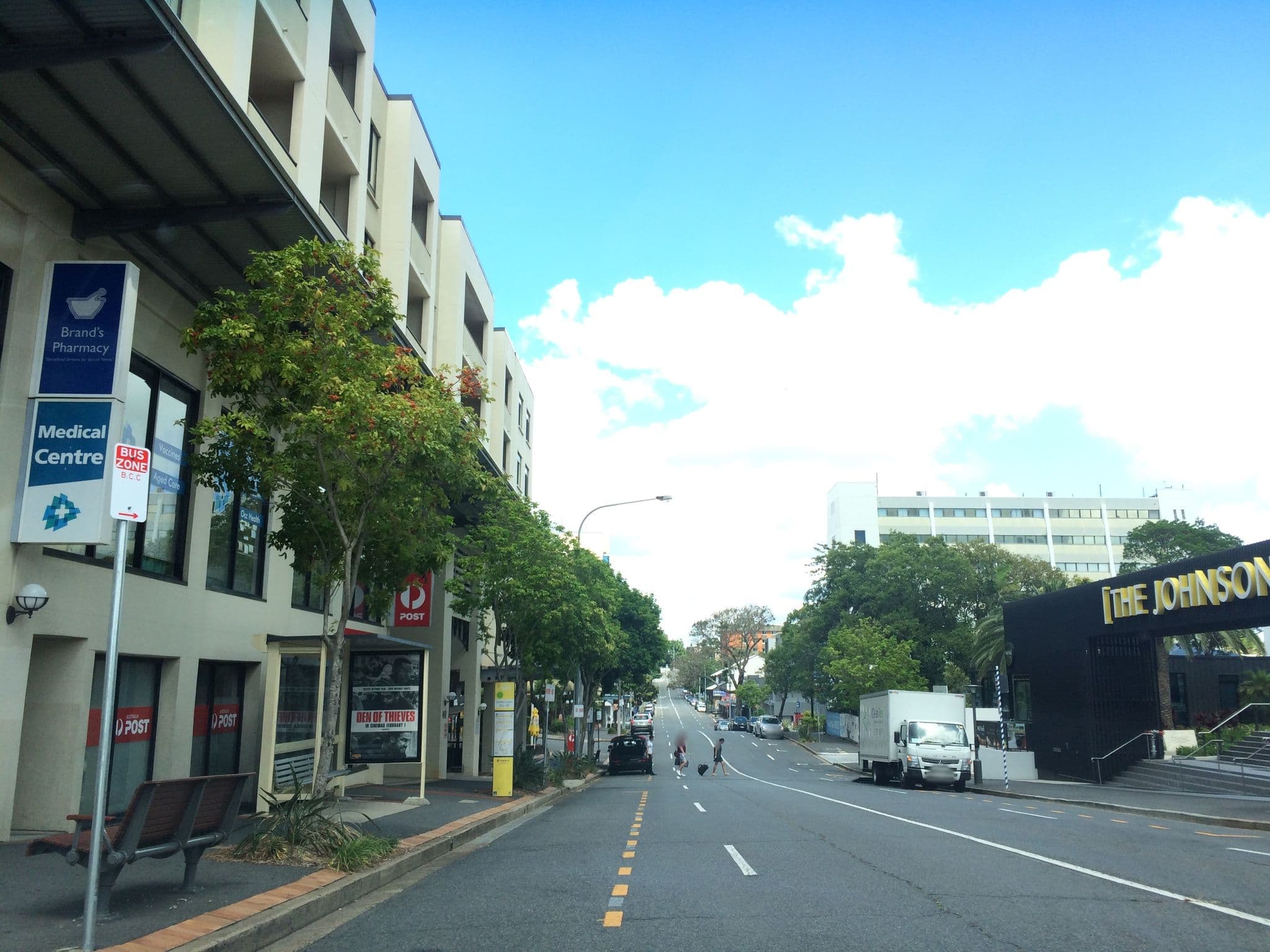 Street view near The Johnson Brisbane - Art Series, Spring Hill — © hoylen (CC BY-SA · Mapillary)