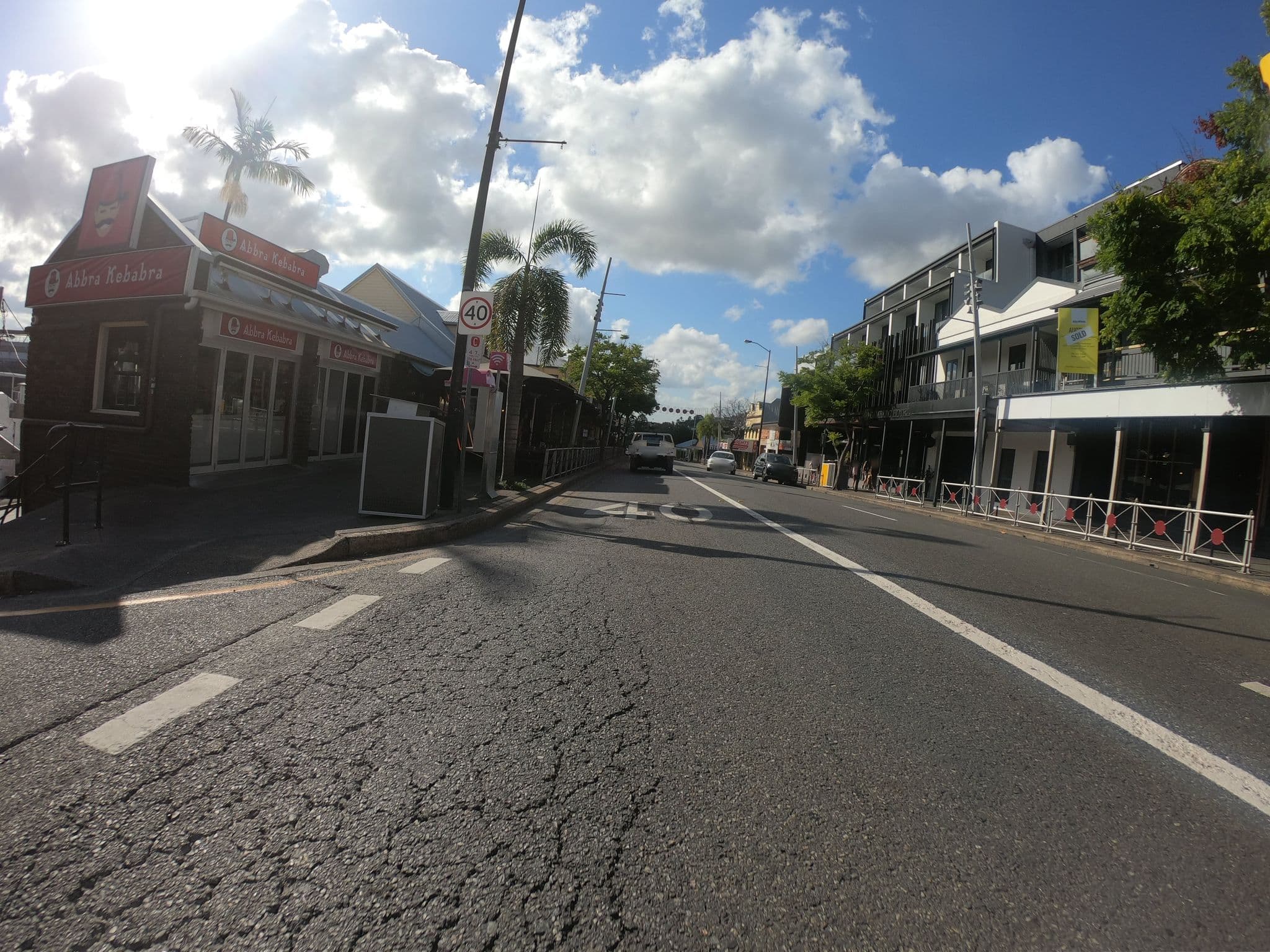 Street view near The Beetson Hotel, Petrie Terrace — © eneerhut (CC BY-SA · Mapillary)