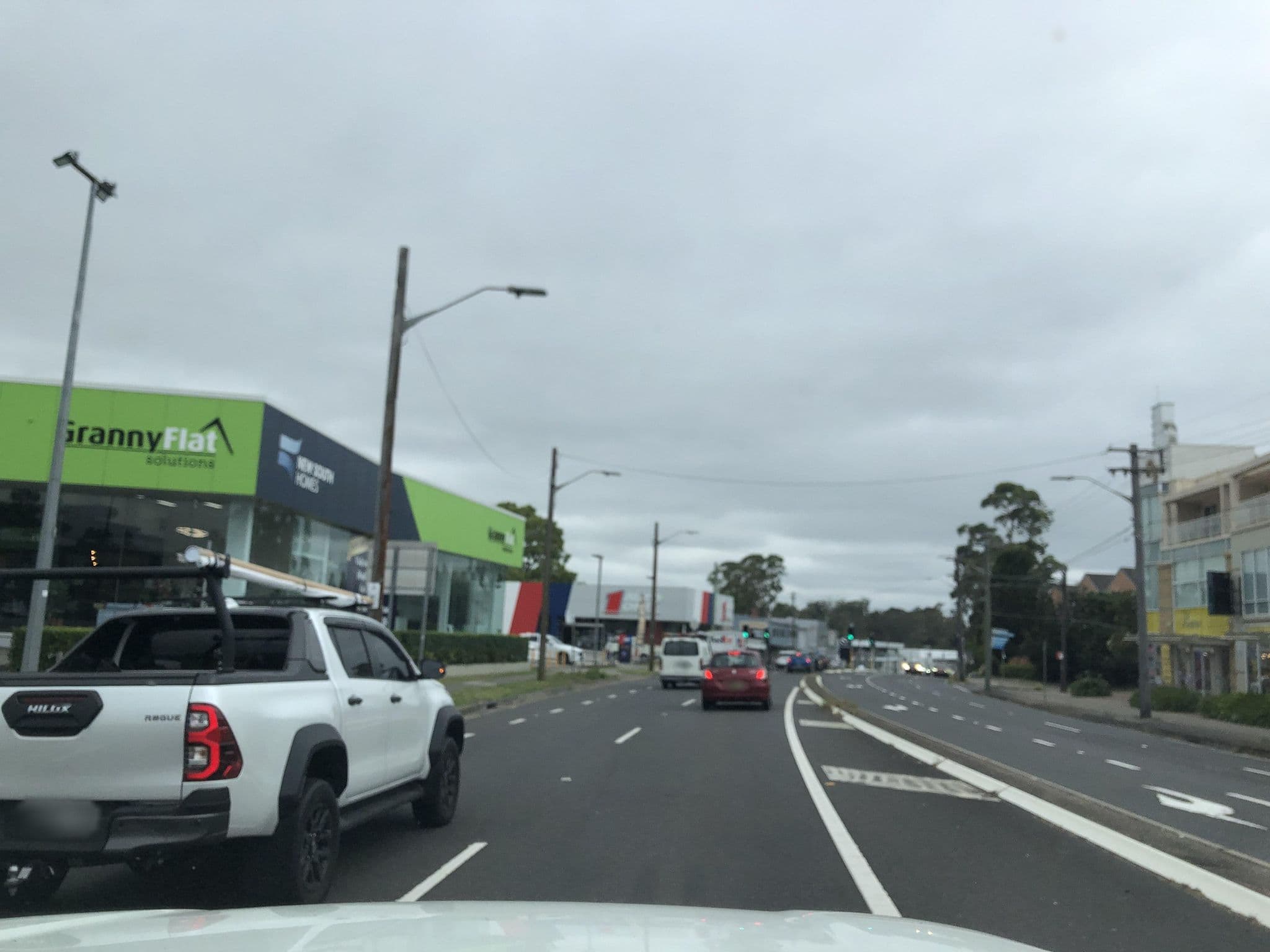 Street view near Blue Gum Hotel, Waitara — © jlstudio (CC BY-SA · Mapillary)