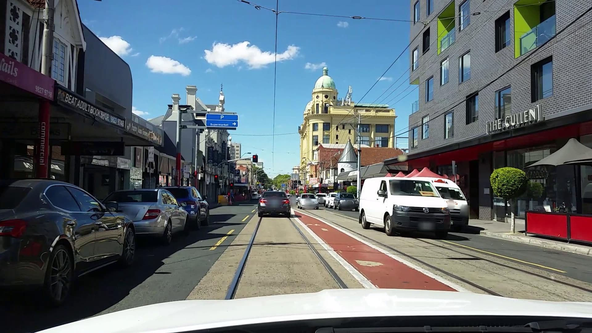Street view near The Cullen Melbourne - Art Series, Prahran — © mattburt7 (CC BY-SA · Mapillary)