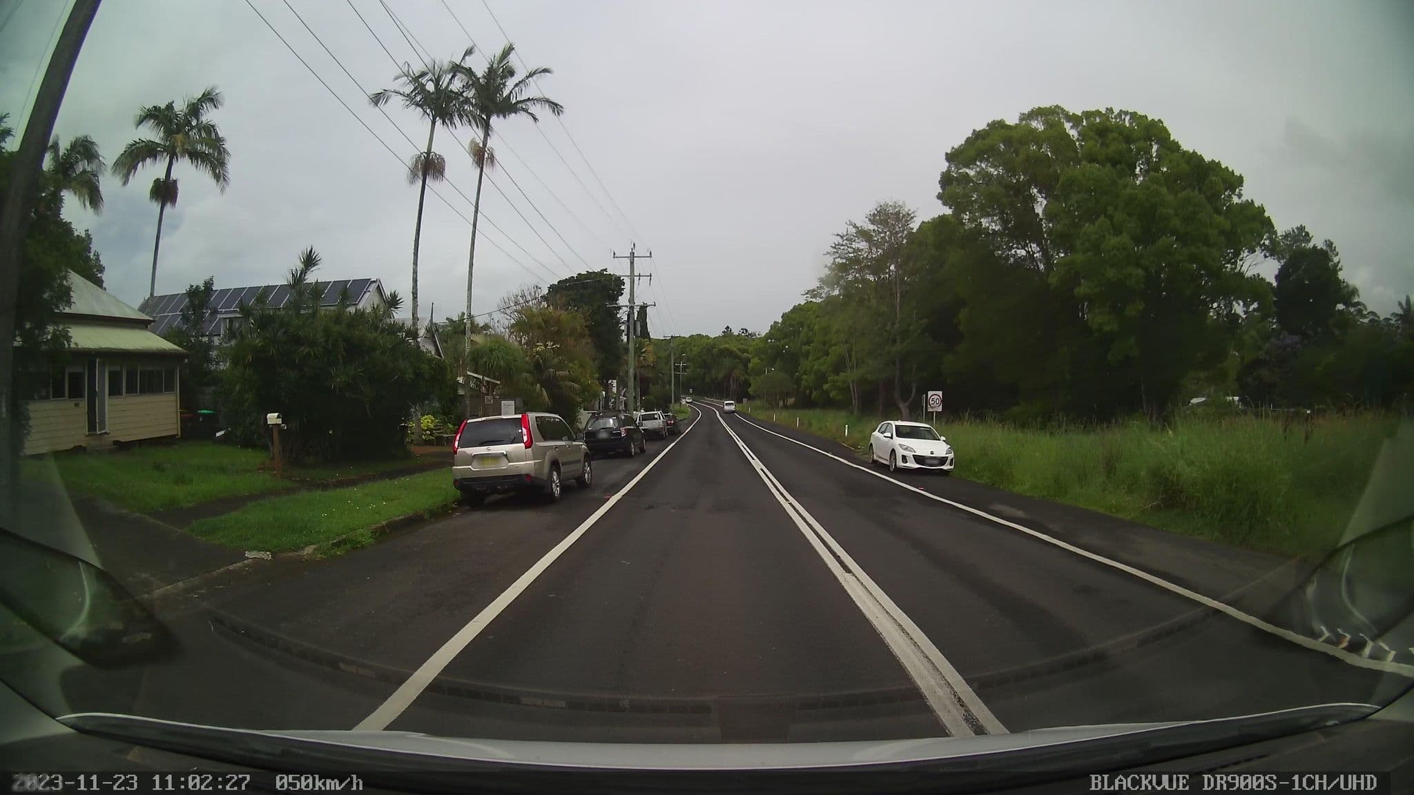 Street view near Potters Cottage, Bangalow — © bob3bob3 (CC BY-SA · Mapillary)