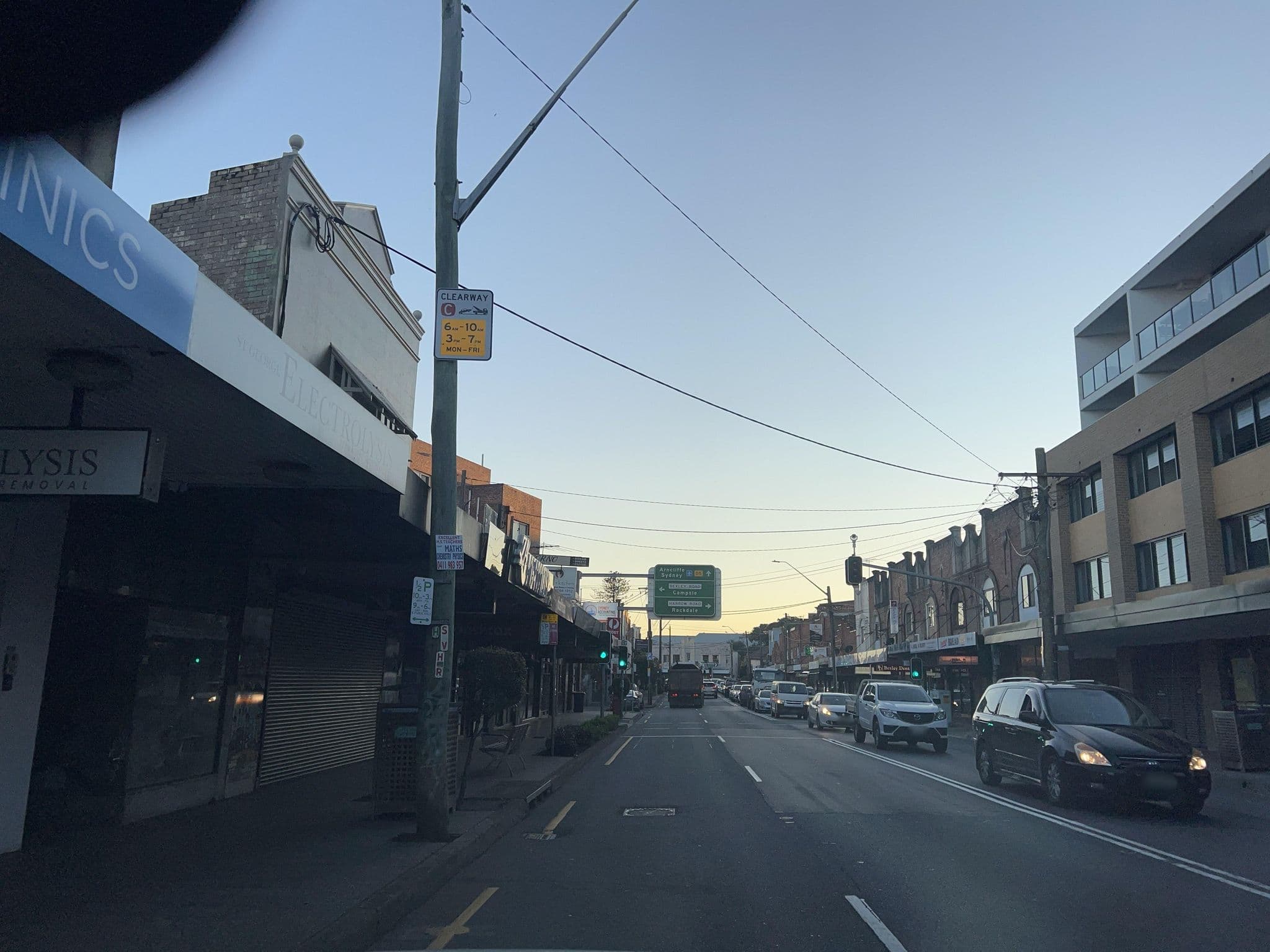 Street view near Bexley Motel, Rockdale — © jlstudio (CC BY-SA · Mapillary)
