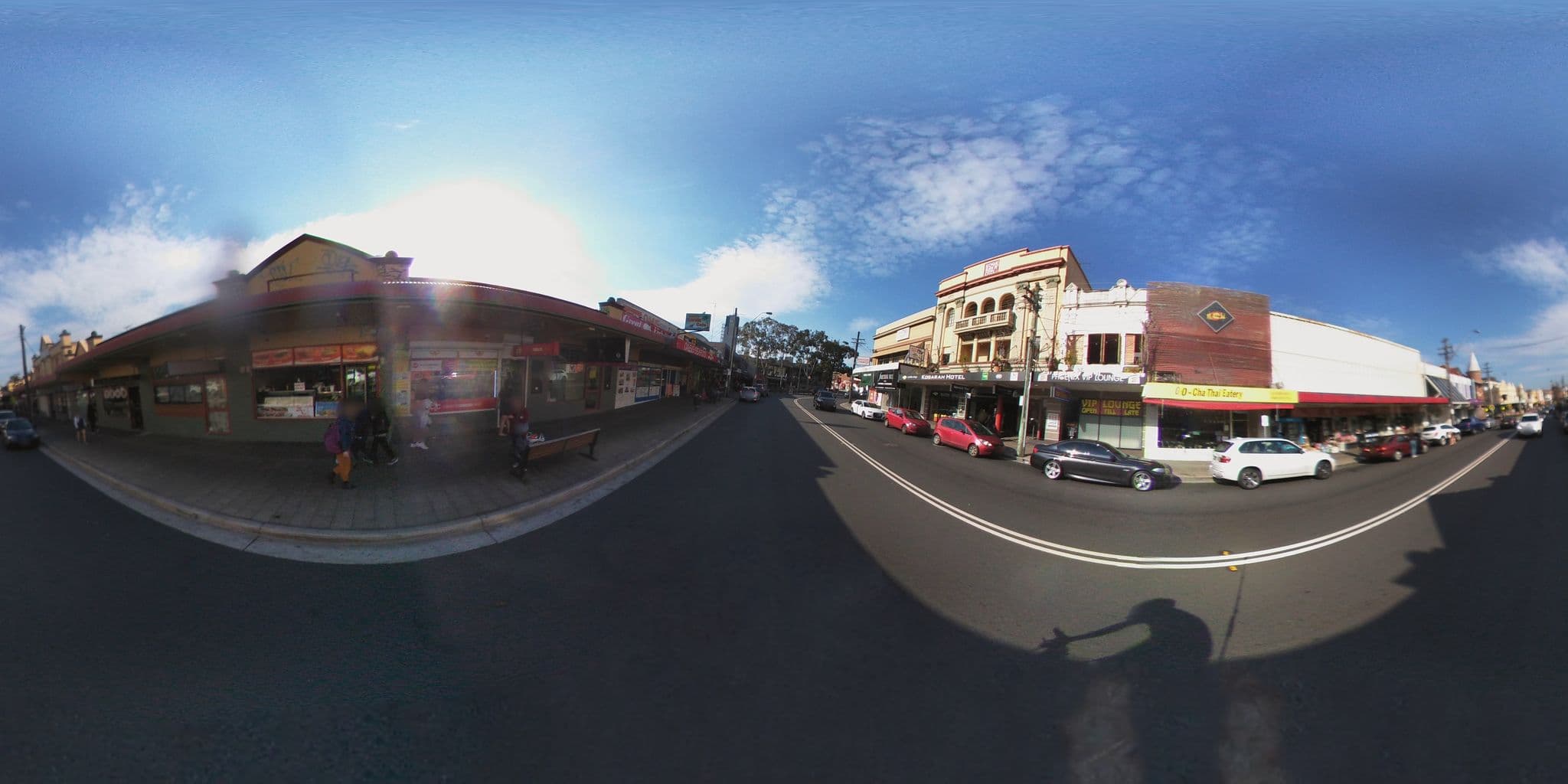 Street view near Kogarah Inn Hotel, Kogarah — © aharvey (CC BY-SA · Mapillary)