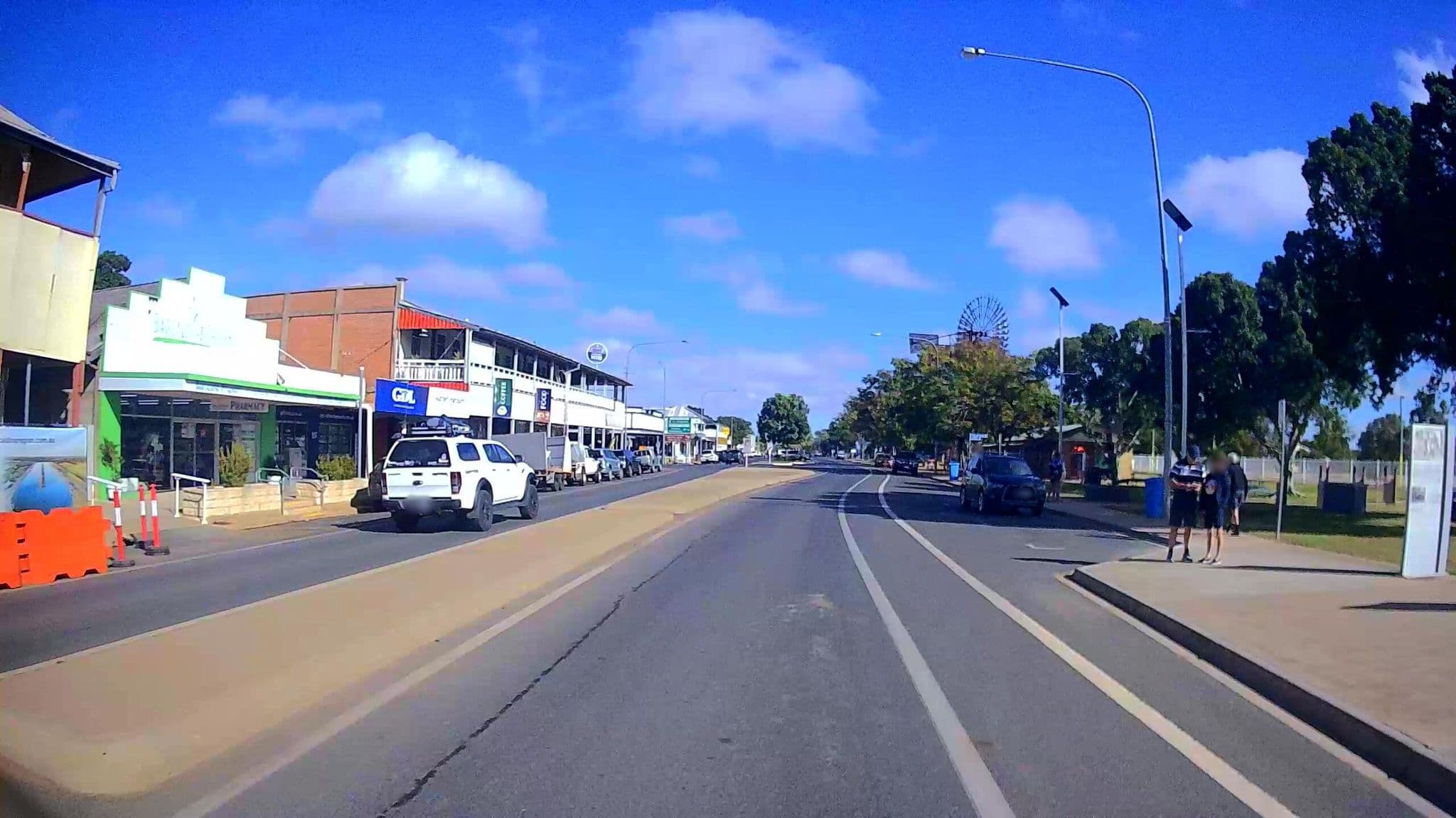 Street view near Artesian Hotel, Barcaldine — © bob3bob3 (CC BY-SA · Mapillary)