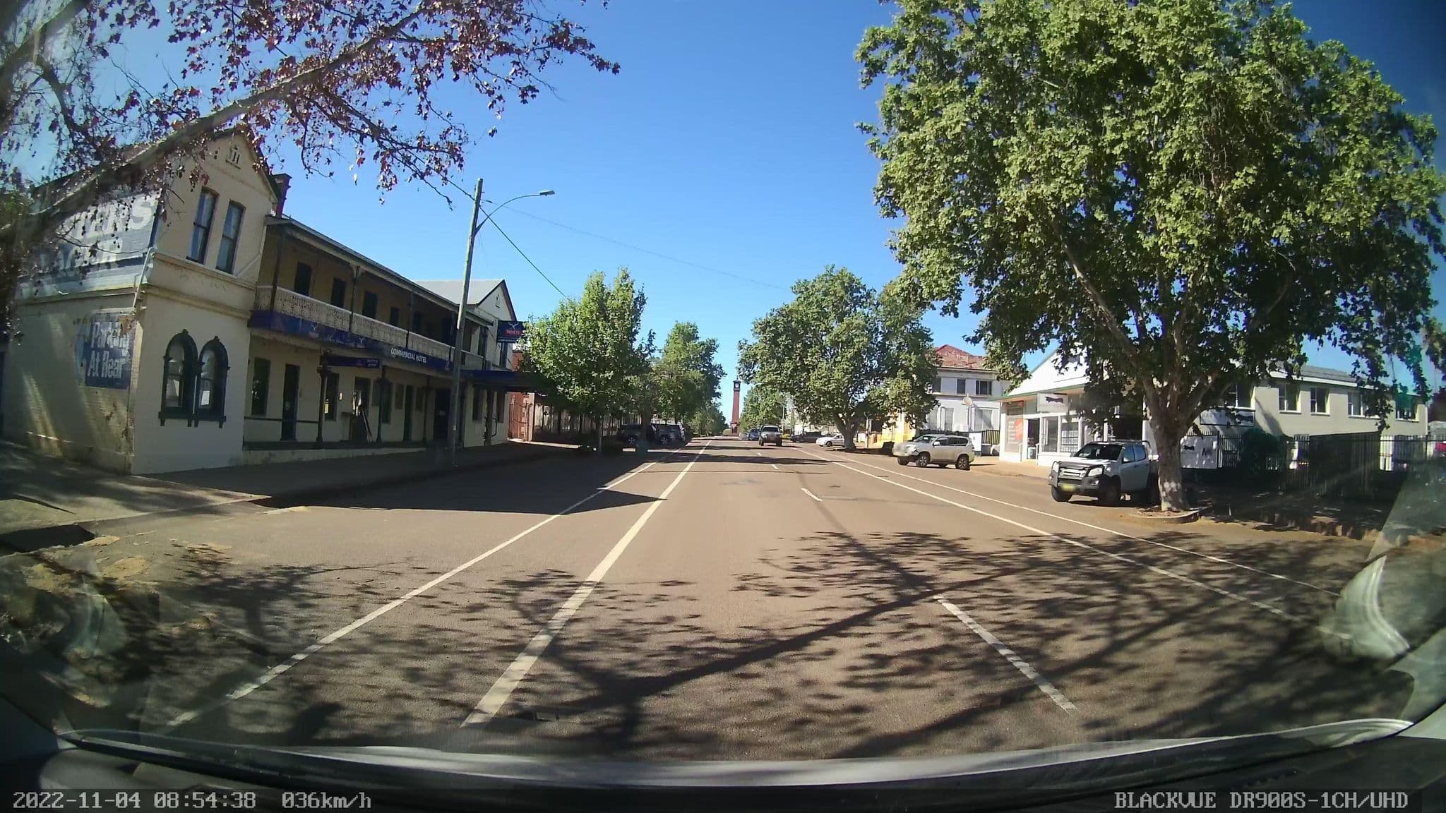 Street view near The Commercial Hotel Barraba, Barraba — © bob3bob3 (CC BY-SA · Mapillary)