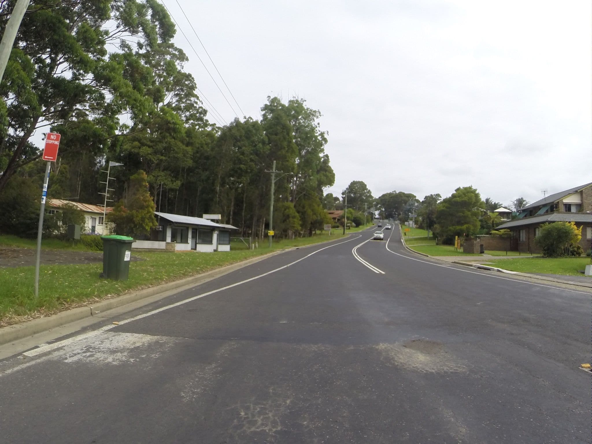 Street view near Pleasurelea Tourist Resort & Caravan Park, Sunshine Bay — © maxim75 (CC BY-SA · Mapillary)