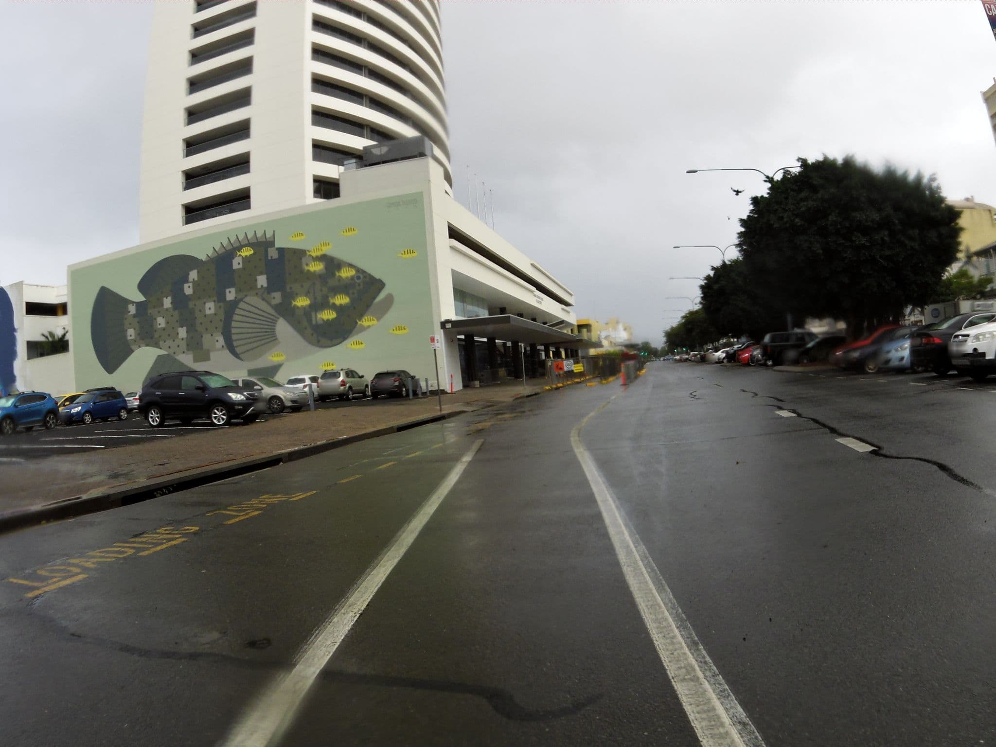 Street view near Park Regis City Quays, Cairns, Cairns City — © skillsy (CC BY-SA · Mapillary)