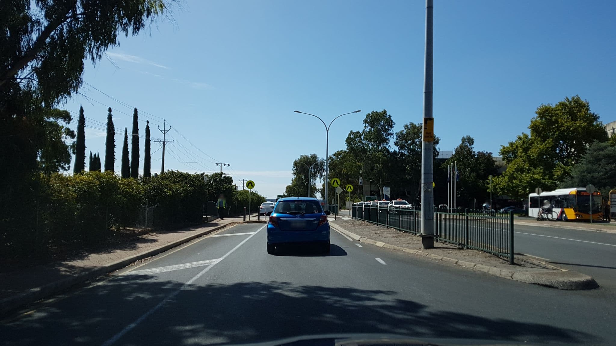Street view near Flinders Medical Centre Accommodation (Bluinn), Bedford Park — © didz (CC BY-SA · Mapillary)