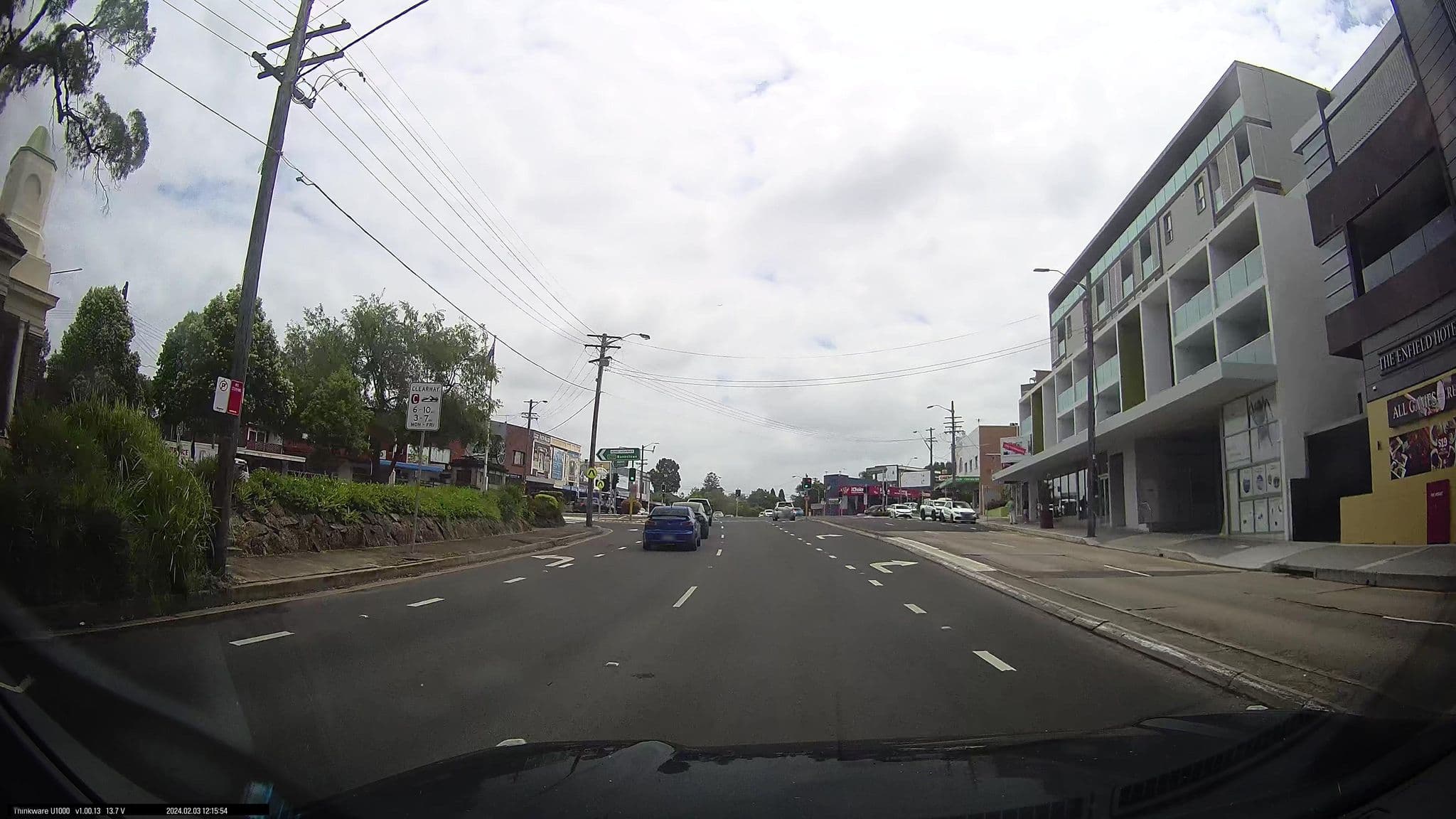 Street view near The Enfield Hotel, Strathfield South — © maxim752 (CC BY-SA · Mapillary)