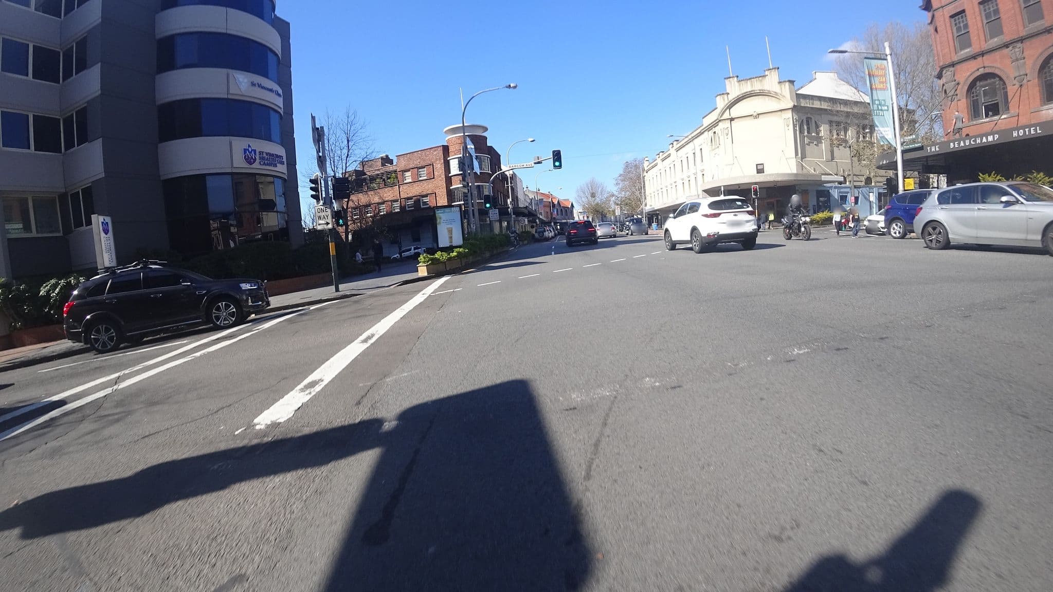 Street view near The Beauchamp Hotel, Darlinghurst — © aharvey (CC BY-SA · Mapillary)