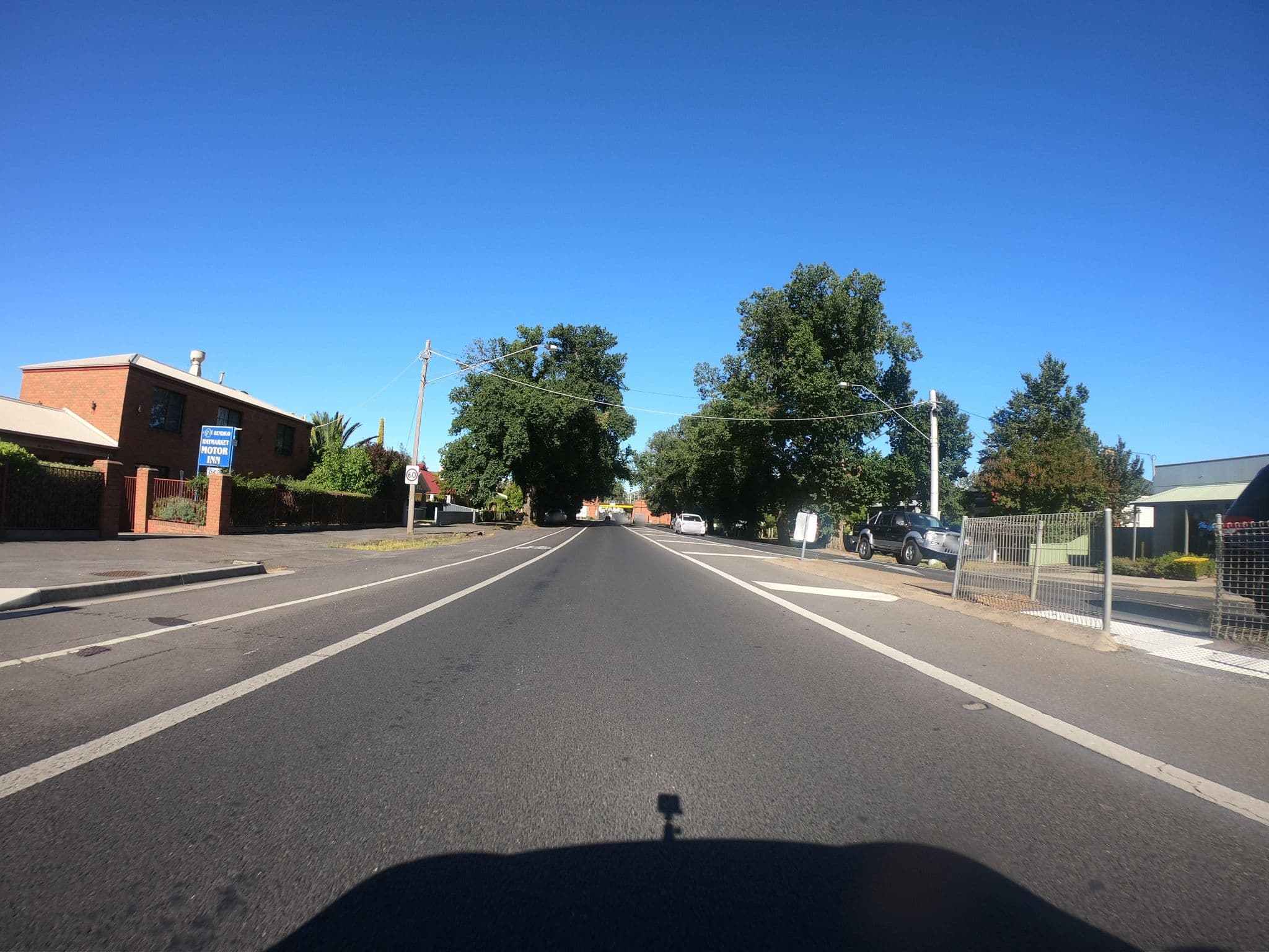 Street view near Bendigo Haymarket Motor Inn, Bendigo — © eneerhut (CC BY-SA · Mapillary)