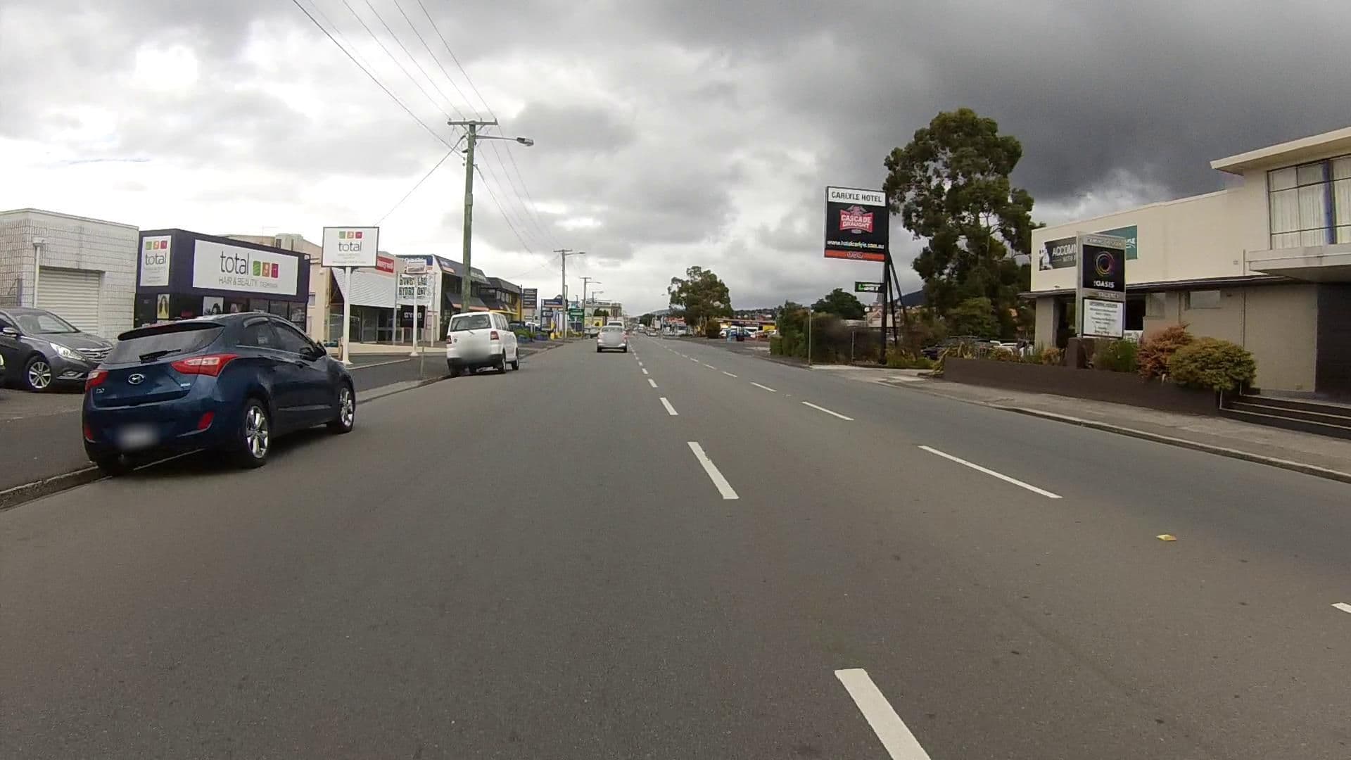 Street view near Nightcap at Carlyle Hotel, Glenorchy — © tastrax (CC BY-SA · Mapillary)