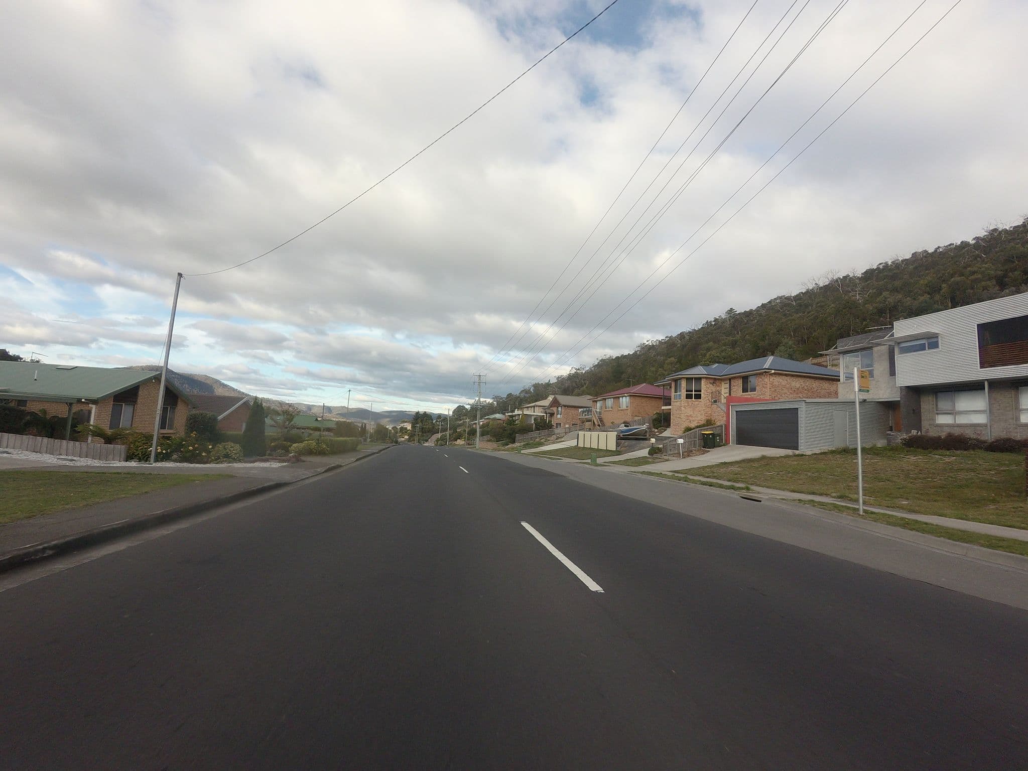 Street view near Modern holiday home in Hobart - Stunning Mountain & Water views - Entire Place, Rosetta — © tastrax (CC BY-SA · Mapillary)