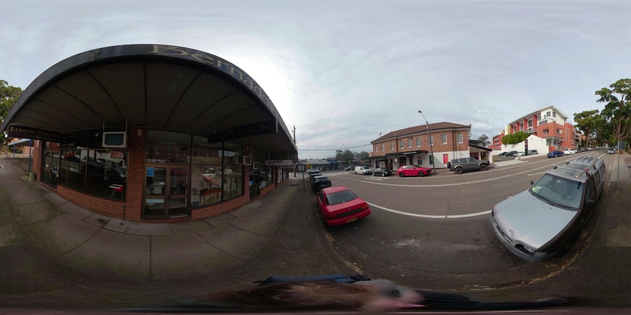 Street view near Penshurst hotel bistro, Penshurst — © radiotrefoil (CC BY-SA · Mapillary)