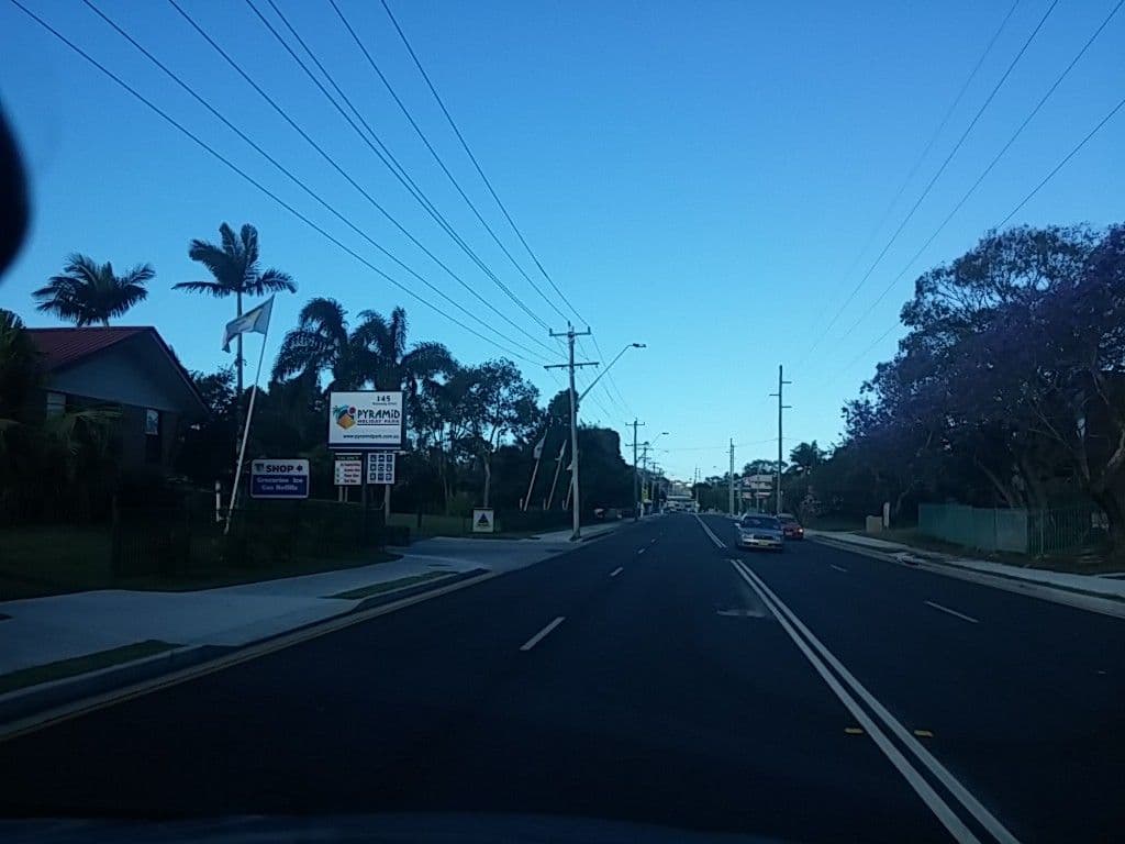Street view near Pyramid Holiday Park, Tweed Heads West — © nigelramsay (CC BY-SA · Mapillary)
