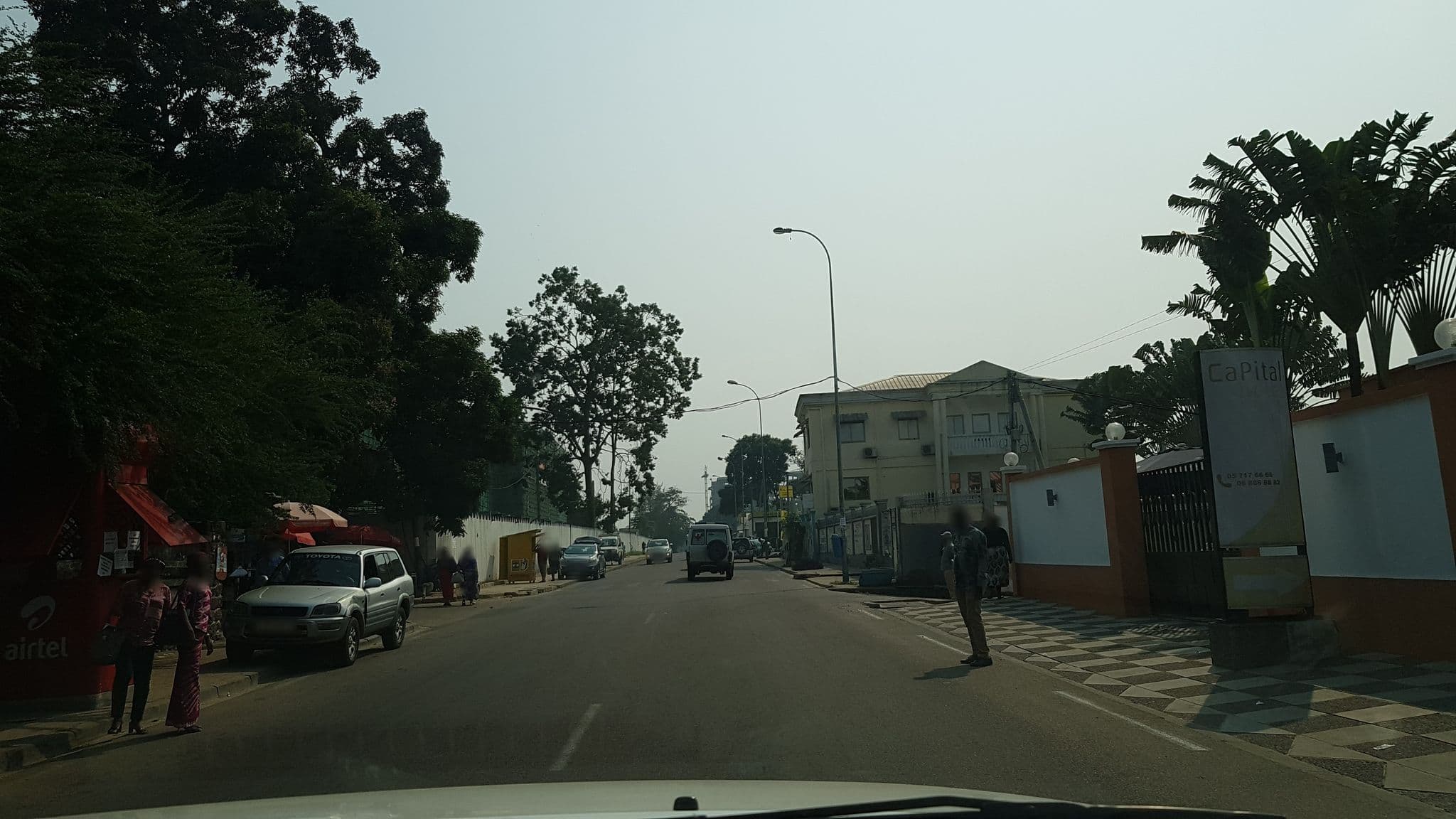 Street view near Capital Hotel, Brazzaville — © xdu (CC BY-SA · Mapillary)