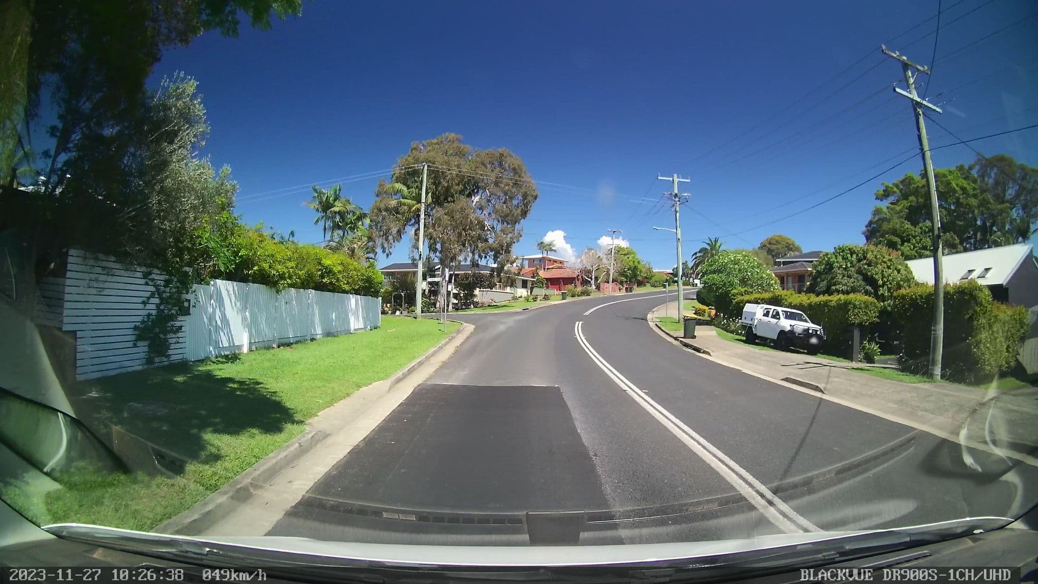 Street view near Finlay George Baths humble abode, Sawtell — © bob3bob3 (CC BY-SA · Mapillary)