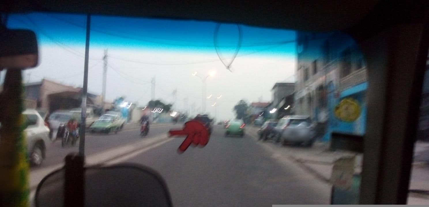 Street view near Edmond Hotel, Brazzaville — © Jimerveille (CC BY-SA · Mapillary)