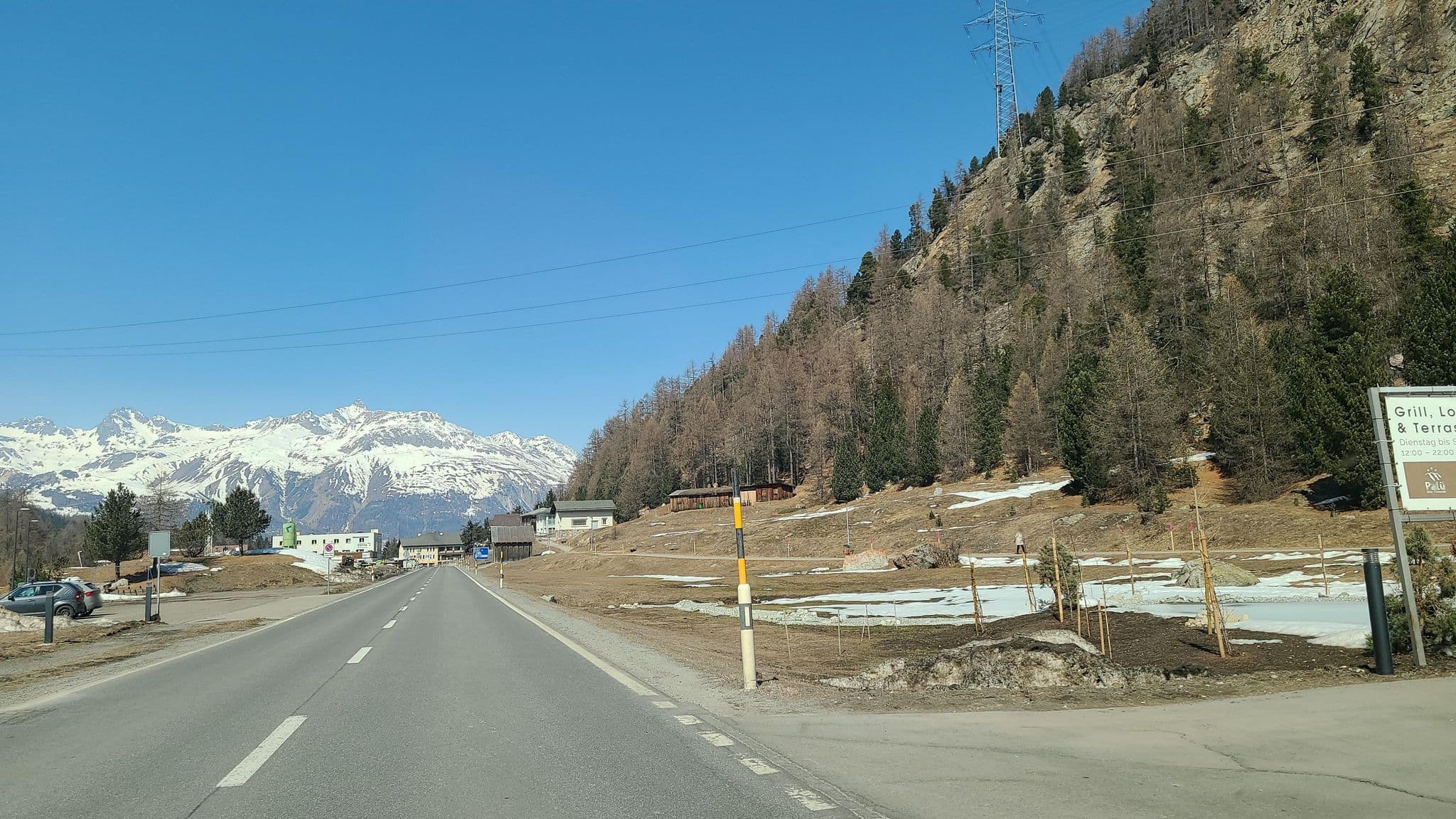 Street view near Hotel Palü, Pontresina — © chrisbeddow (CC BY-SA · Mapillary)