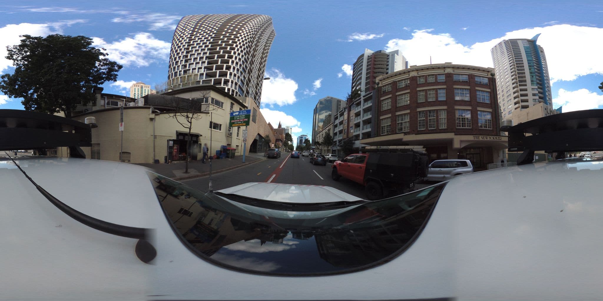Street view near 2 Bedroom Luxury Highest Floor Apartment, Brisbane — © bccamsurvey (CC BY-SA · Mapillary)