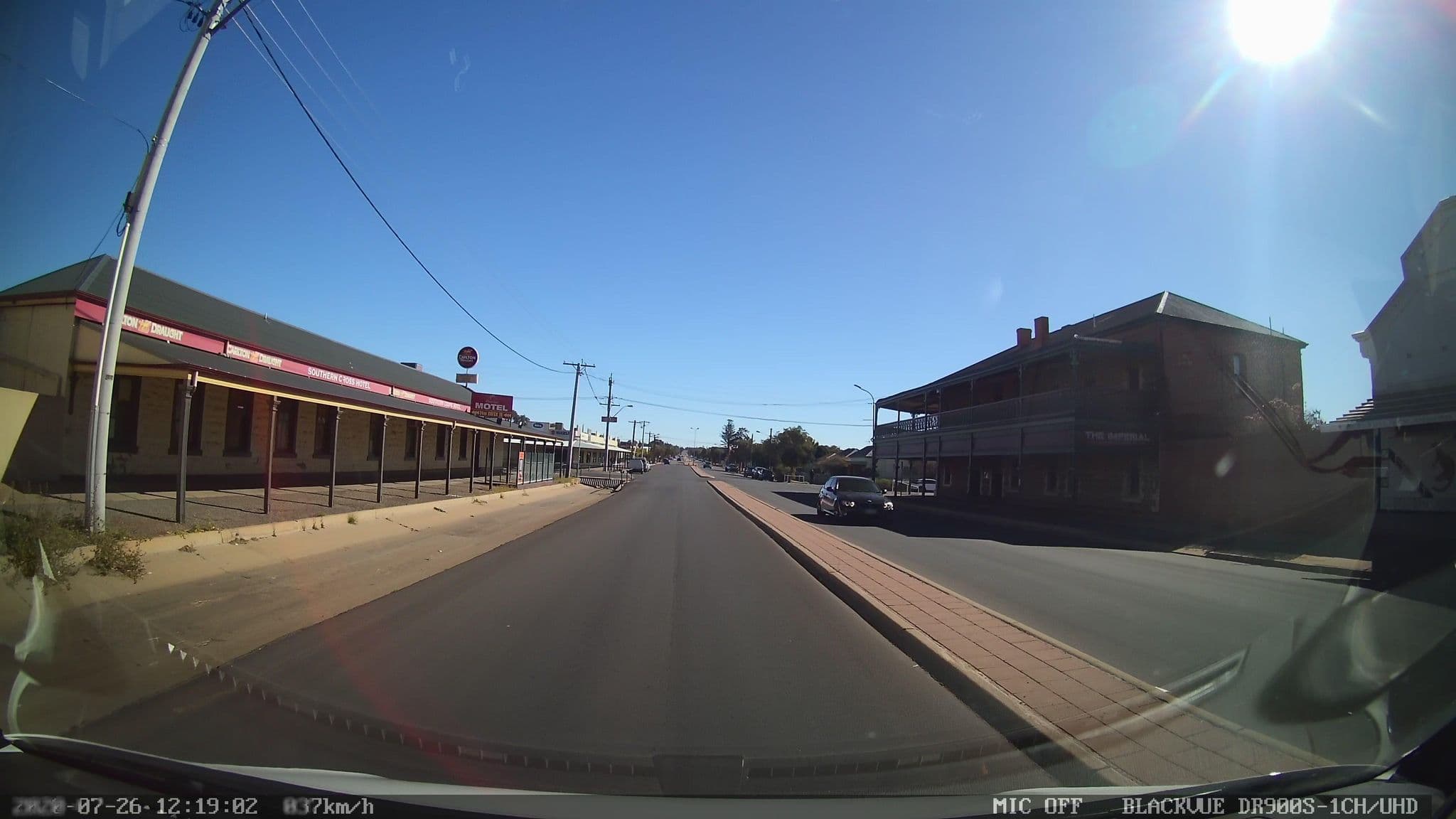 Street view near Desert Sand Motel, Broken Hill