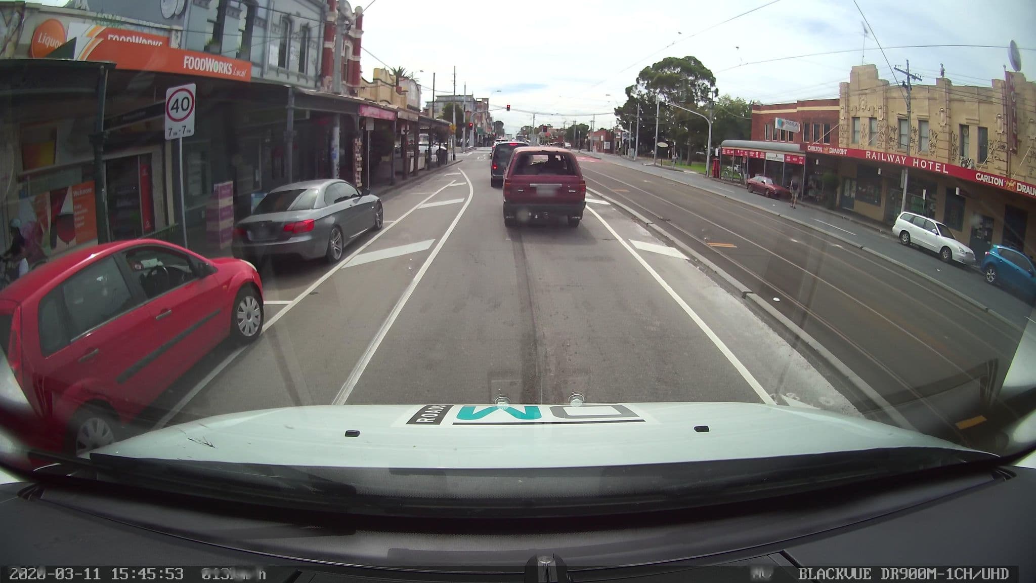 Street view near Railway Hotel Fitzroy North, Fitzroy North — © scottsarah (CC BY-SA · Mapillary)