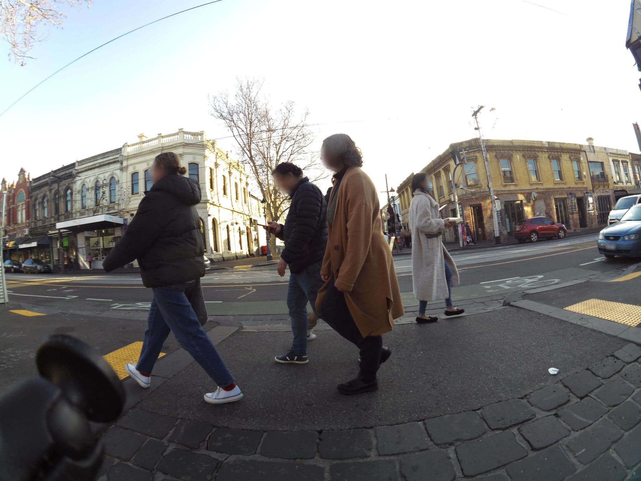 Street view near The Evelyn Hotel, Fitzroy — © skillsy (CC BY-SA · Mapillary)