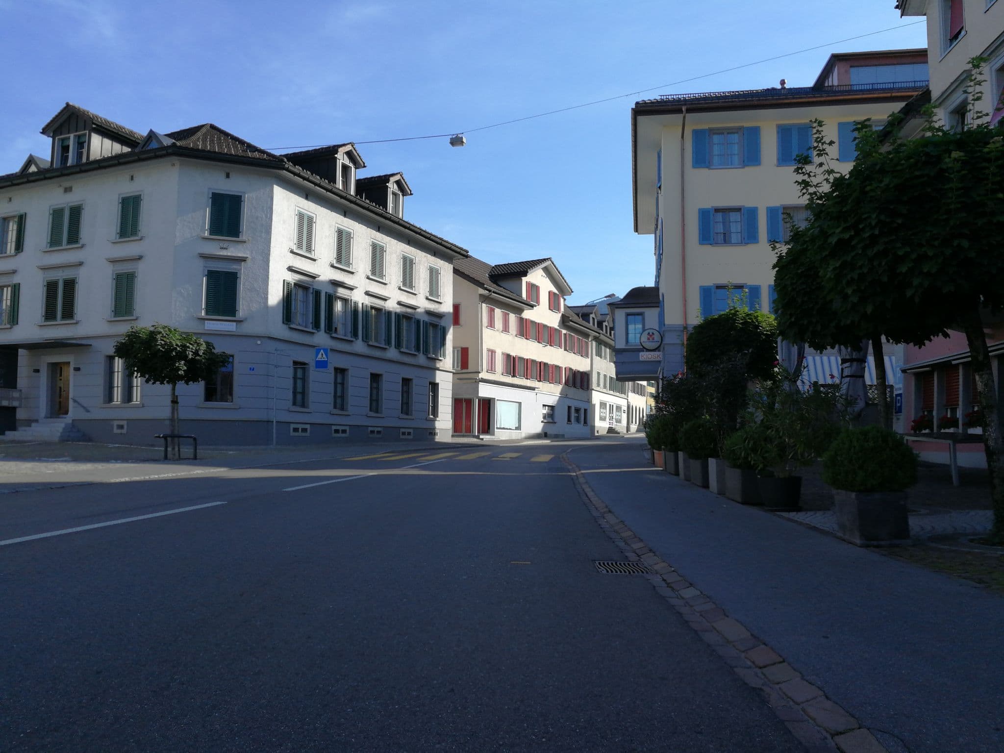 Street view near Restaurant Hotel Hirschen, Kaltbrunn — © barbe45 (CC BY-SA · Mapillary)