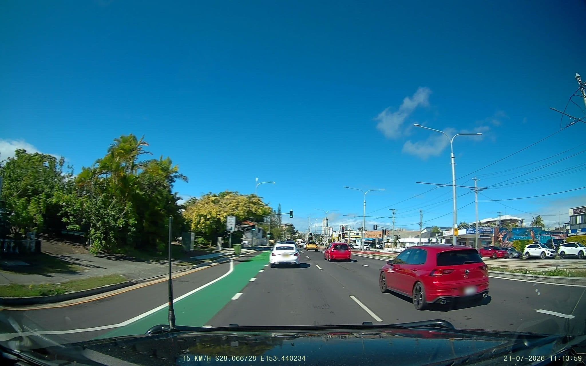 Street view near White Lanterns Motel, Miami — © fizzie (CC BY-SA · Mapillary)