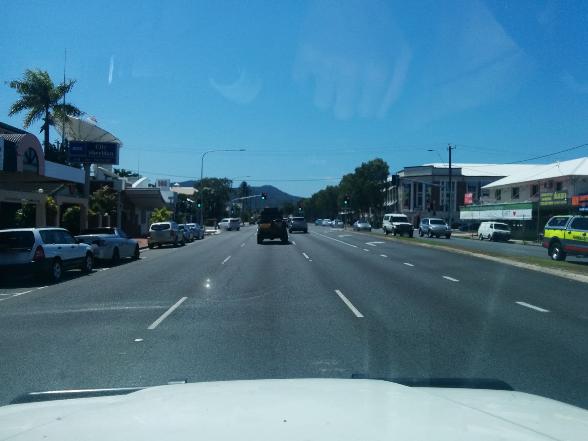 Street view near City Sheridan Motel, Cairns, Cairns City — © orbac (CC BY-SA · Mapillary)