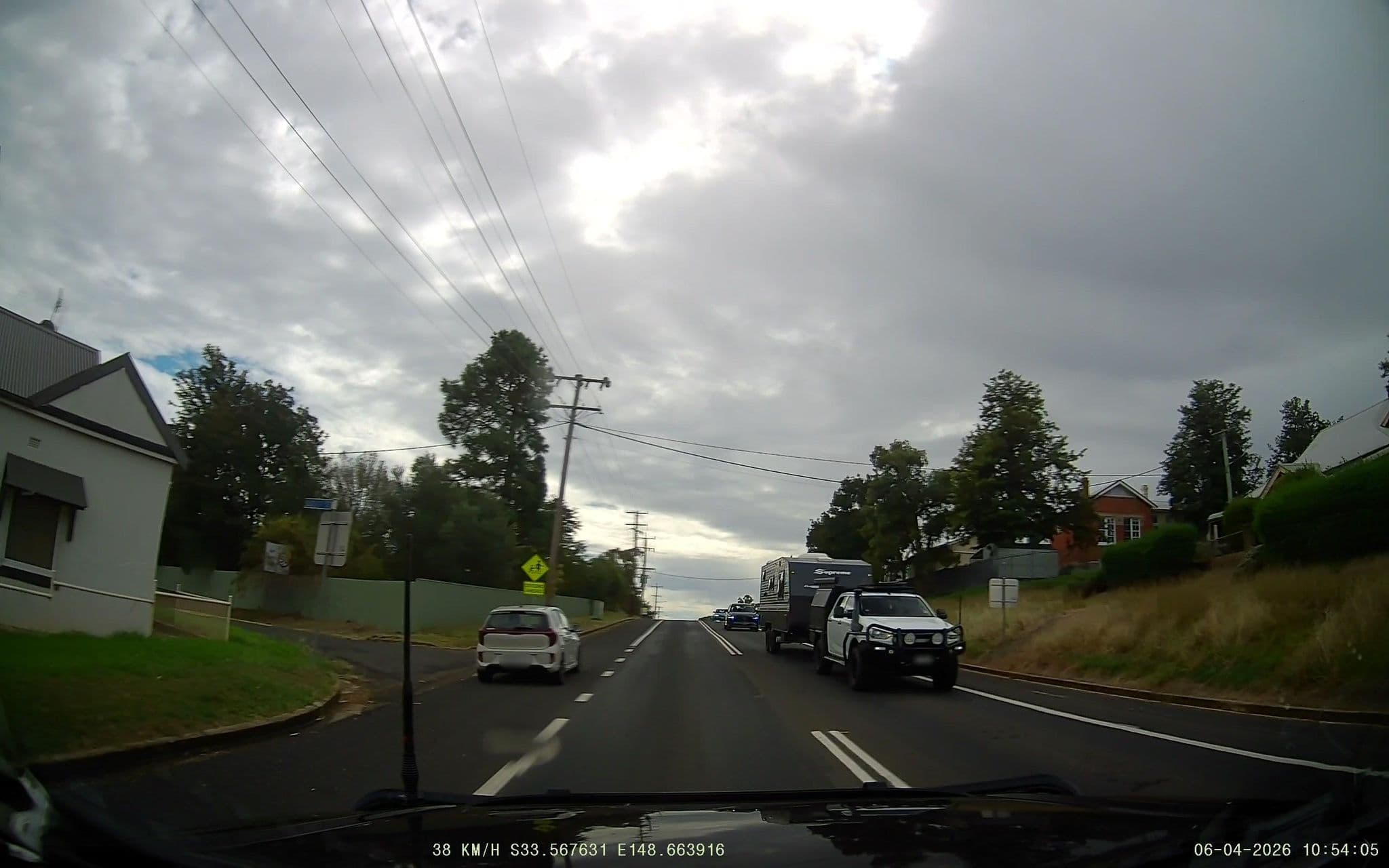 Street view near Canowindra Riverview Motel, Canowindra — © fizzie (CC BY-SA · Mapillary)