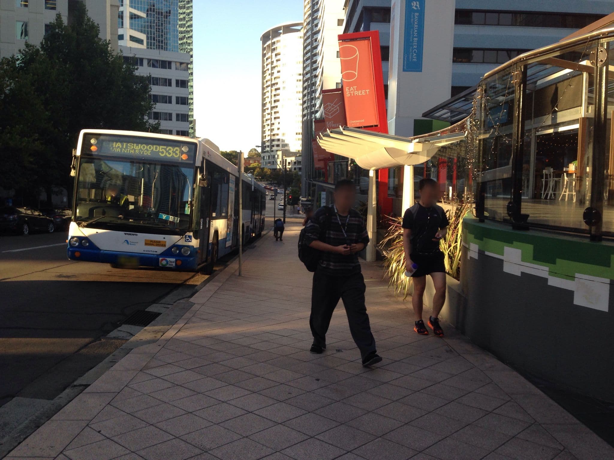 Street view near Chatswood Hotel, Chatswood — © Mitch_Australia (CC BY-SA · Mapillary)
